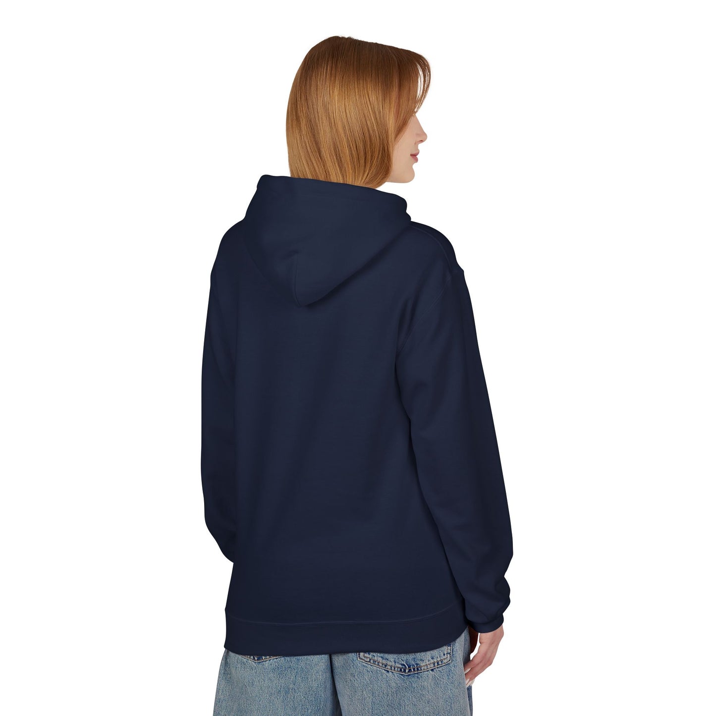 Comfortable Unisex Fleece Hoodie - "Not Perfect, Just Human" | Casual Wear, Gifting, Self-Care, Cozy Apparel, Everyday Essentials