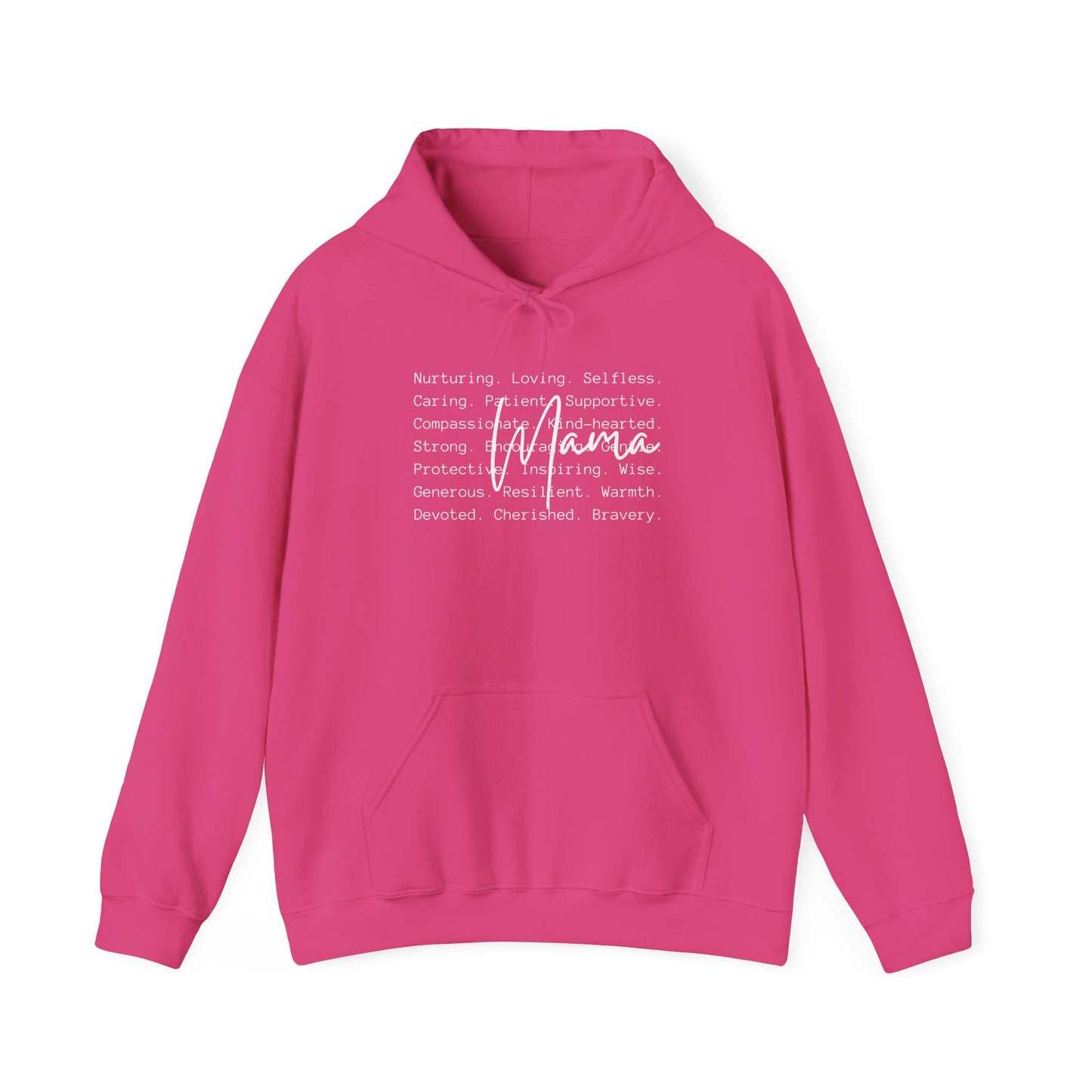 Mama Love Heavy Blend Hoodie - Nurturing, Supportive, and Cherished