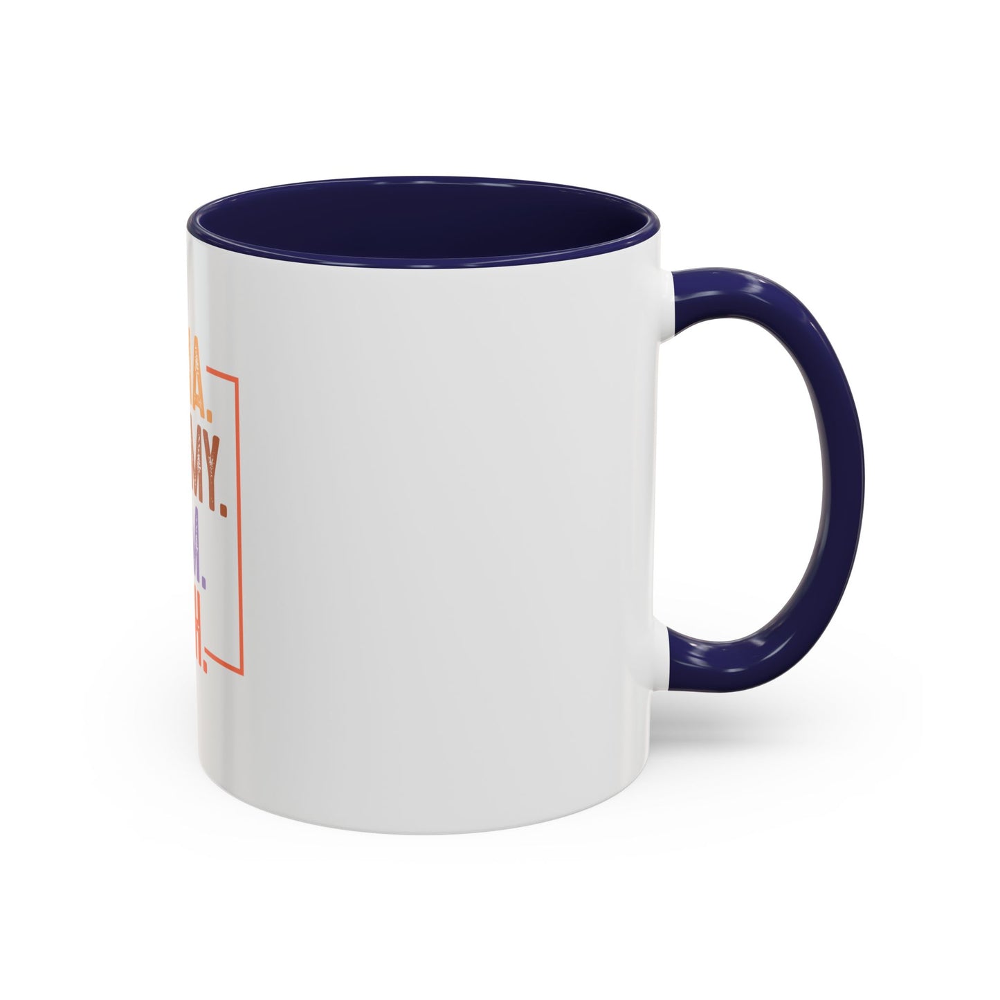 Fun Mama Coffee Mug - Perfect Gift for Moms - 11/15oz Accent Mug with 'Mama, Mommy, Mom, Bruh' Design