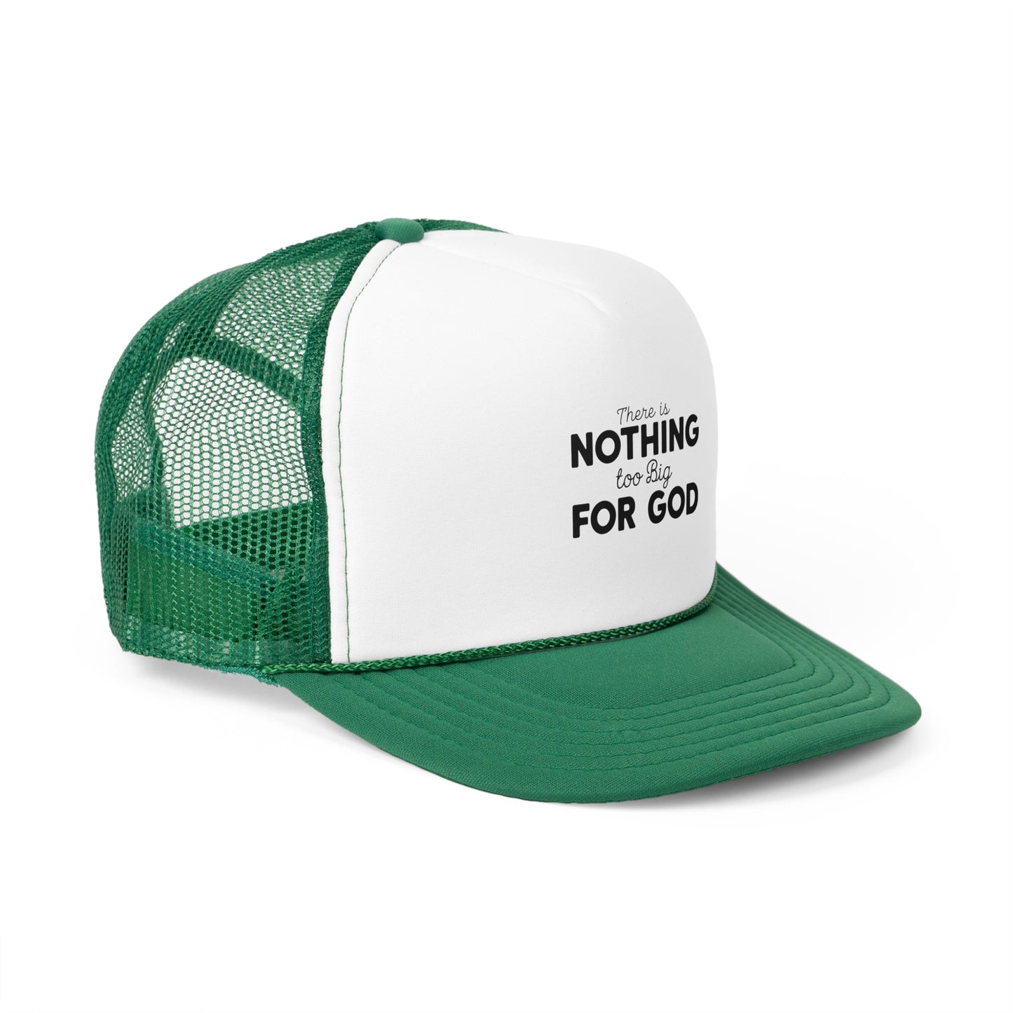 Inspirational Trucker Cap, Faith Hat, Religious Gift, Christian Accessories, Outdoor Headwear, Fun Apparel