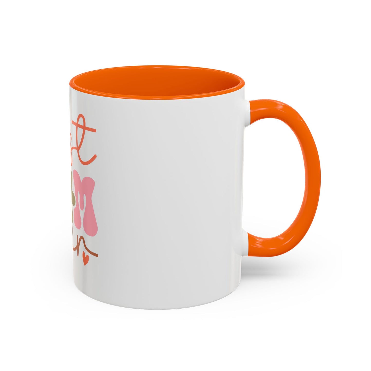 Best Mom Ever Accent Coffee Mug - Perfect Gift for Mother's Day, Birthdays & Celebrations