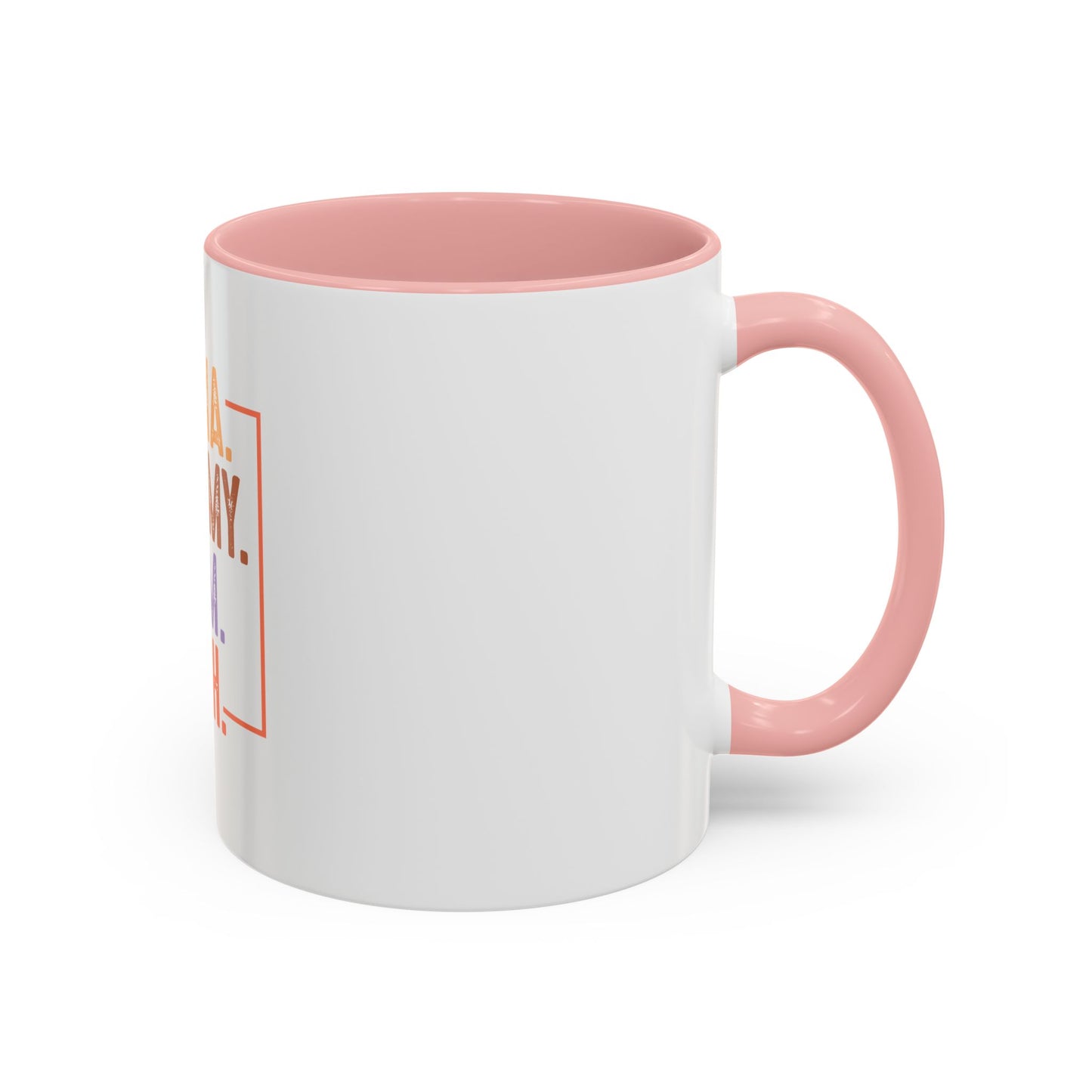 Fun Mama Coffee Mug - Perfect Gift for Moms - 11/15oz Accent Mug with 'Mama, Mommy, Mom, Bruh' Design