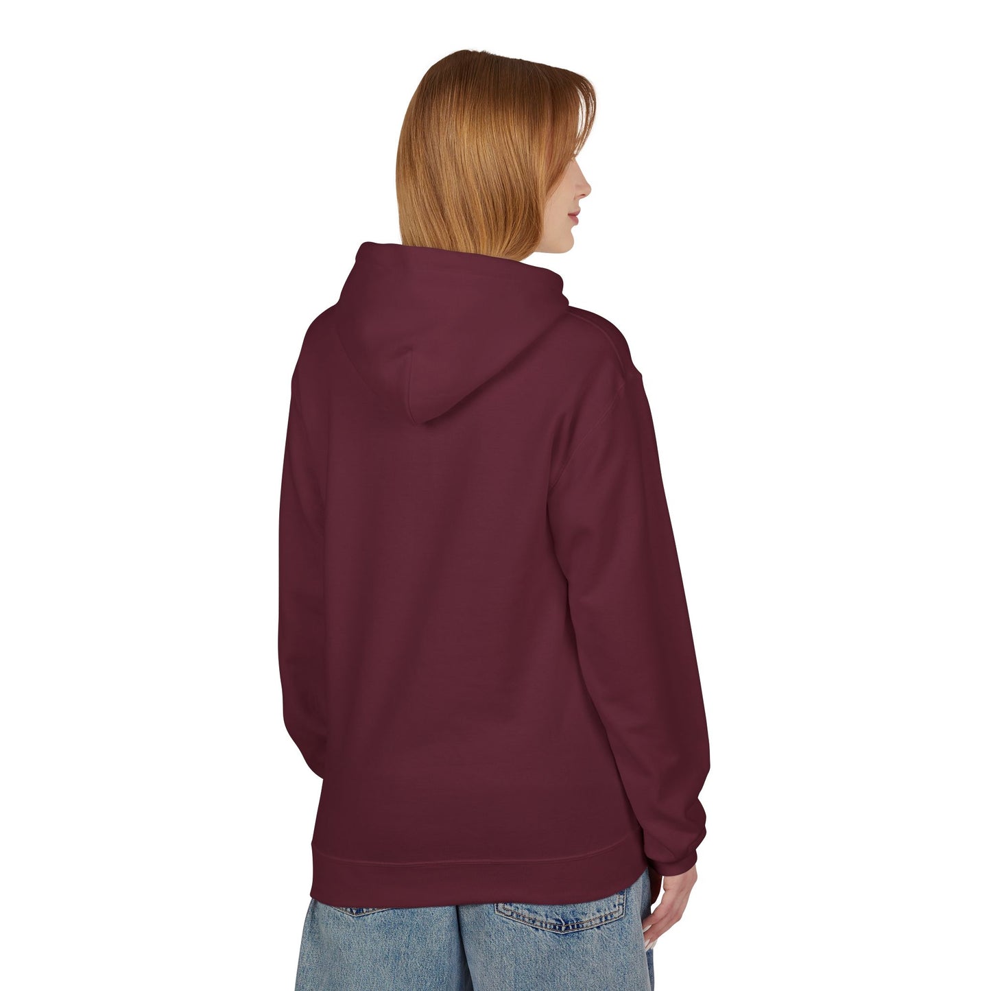 Comfortable Unisex Fleece Hoodie - "Not Perfect, Just Human" | Casual Wear, Gifting, Self-Care, Cozy Apparel, Everyday Essentials