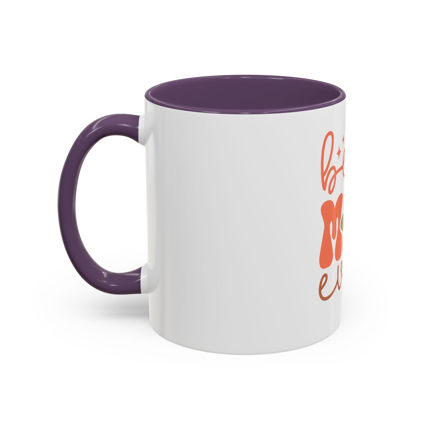 Best Mom Ever Accent Coffee Mug - Perfect Gift for Mother's Day, Birthdays & Celebrations