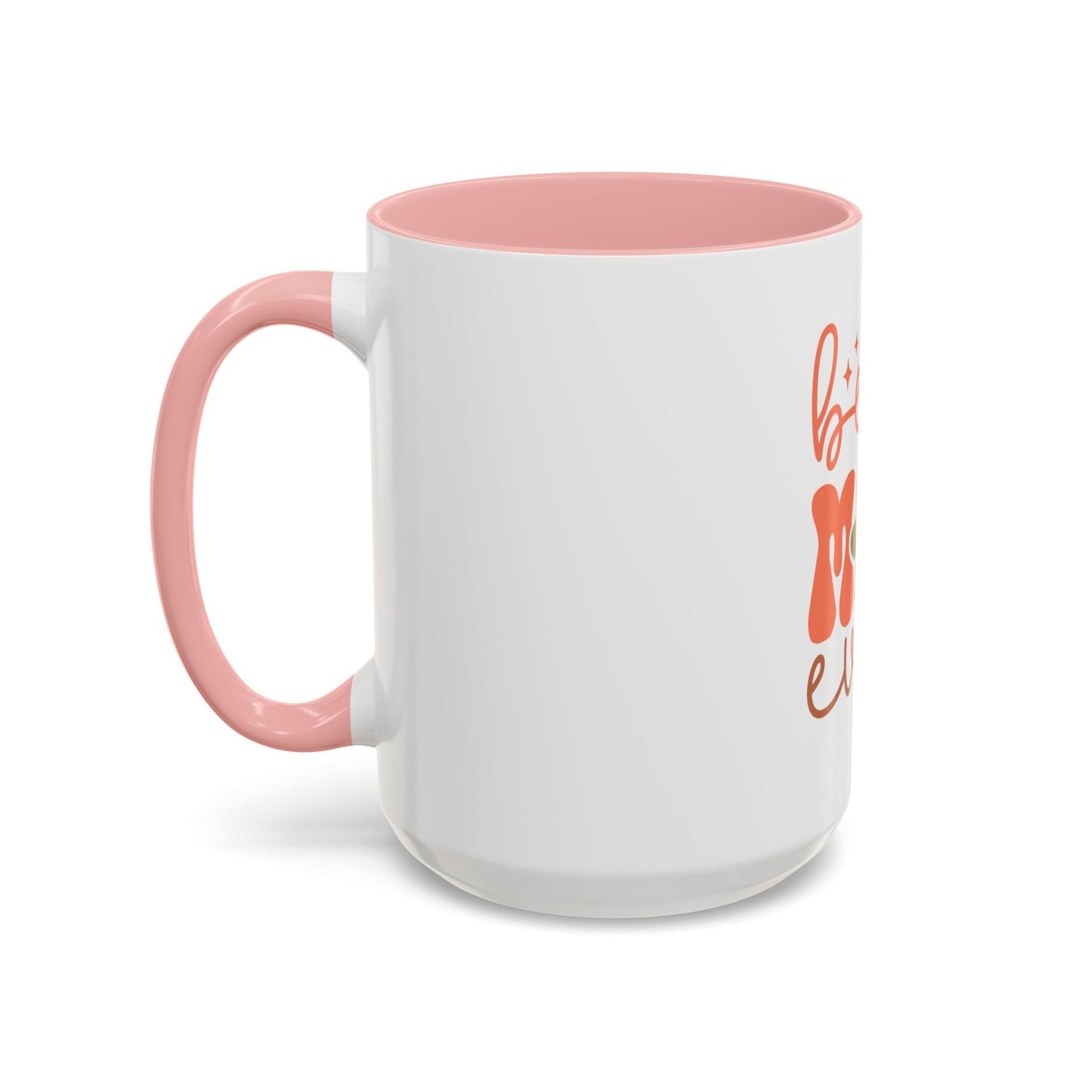 Best Mom Ever Accent Coffee Mug - Perfect Gift for Mother's Day, Birthdays & Celebrations