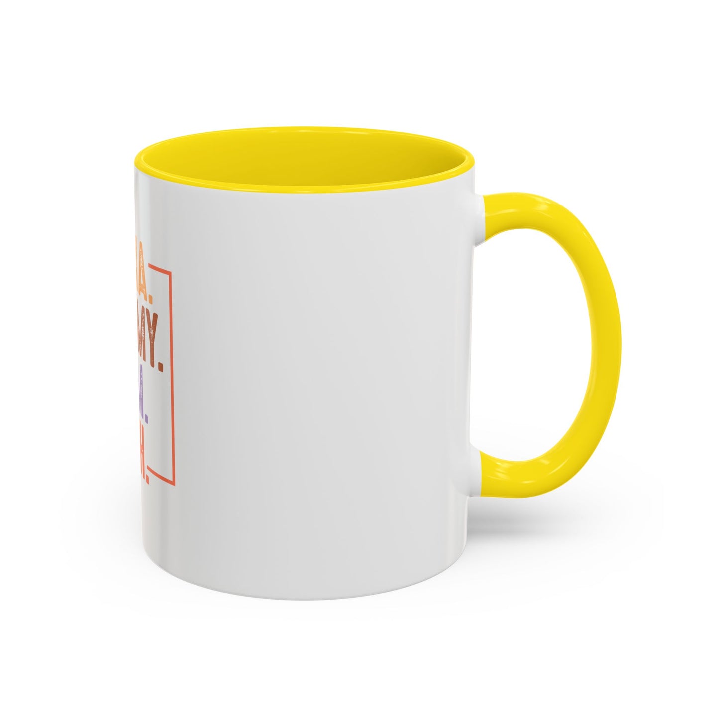 Fun Mama Coffee Mug - Perfect Gift for Moms - 11/15oz Accent Mug with 'Mama, Mommy, Mom, Bruh' Design