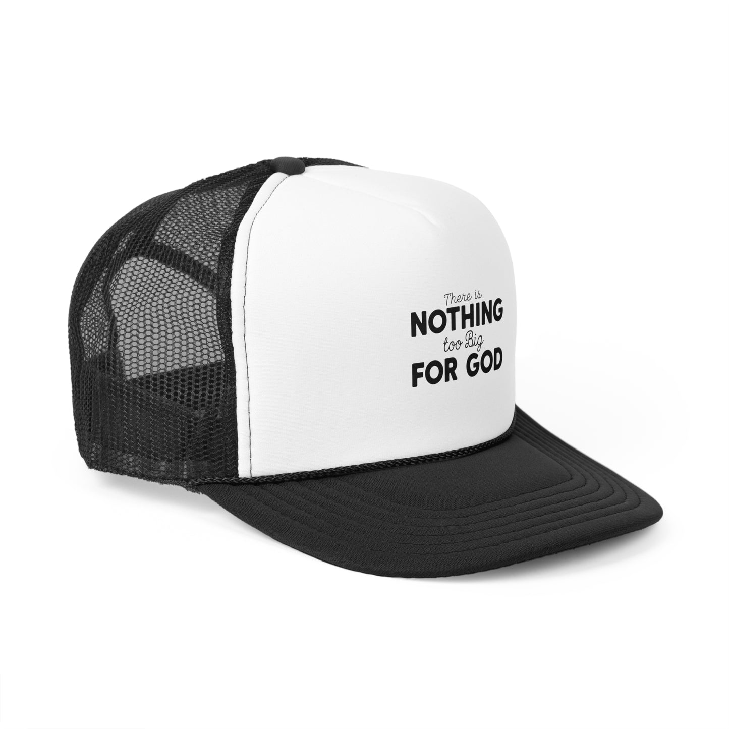 Inspirational Trucker Cap, Faith Hat, Religious Gift, Christian Accessories, Outdoor Headwear, Fun Apparel