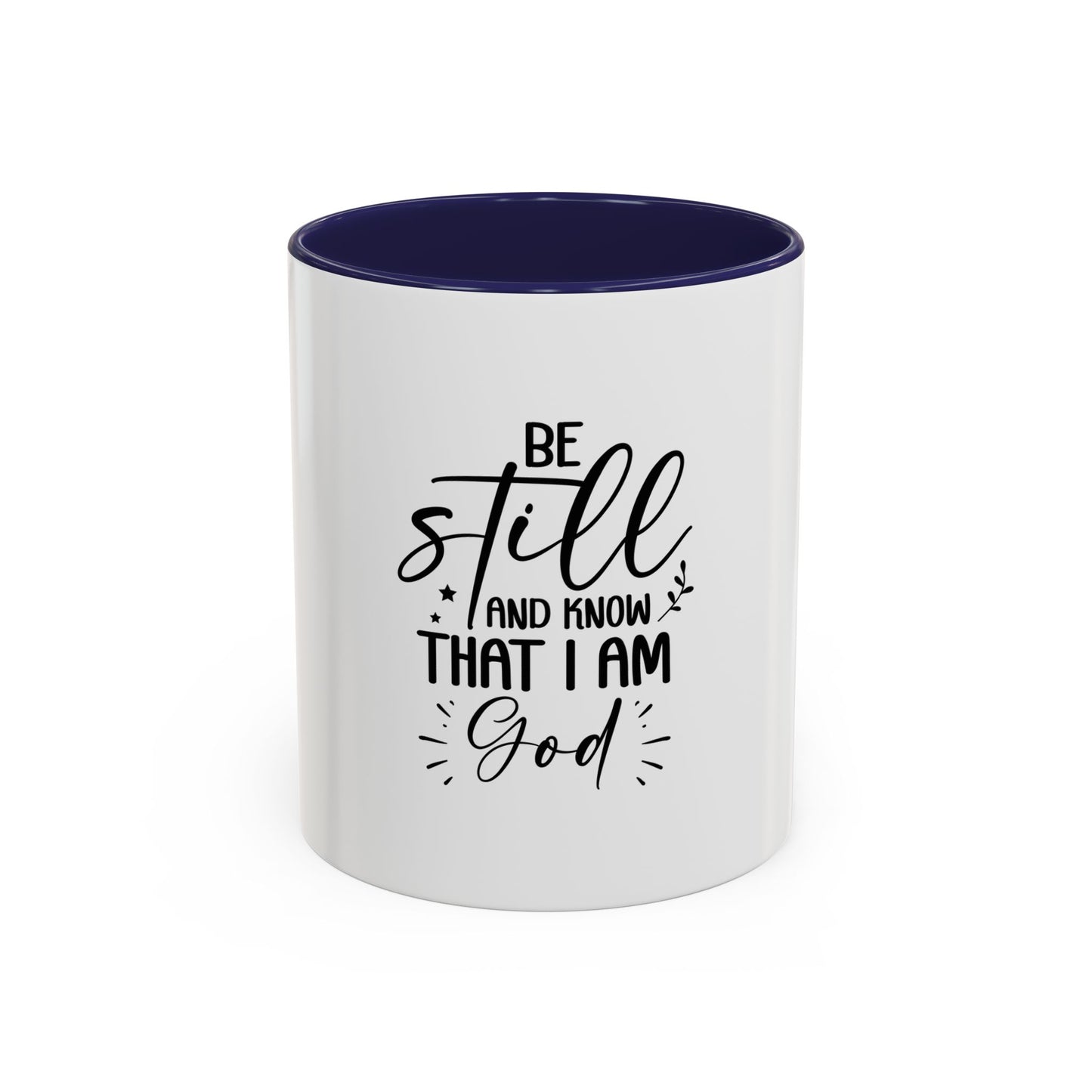 Faith-Inspired Accent Coffee Mug - Perfect for Spiritual Gifts, Daily Inspiration, Home Décor, Morning Coffee, Church Events