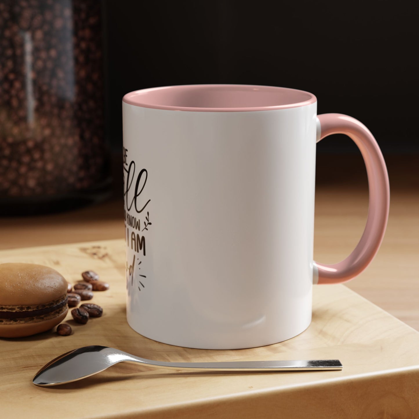 Faith-Inspired Accent Coffee Mug - Perfect for Spiritual Gifts, Daily Inspiration, Home Décor, Morning Coffee, Church Events