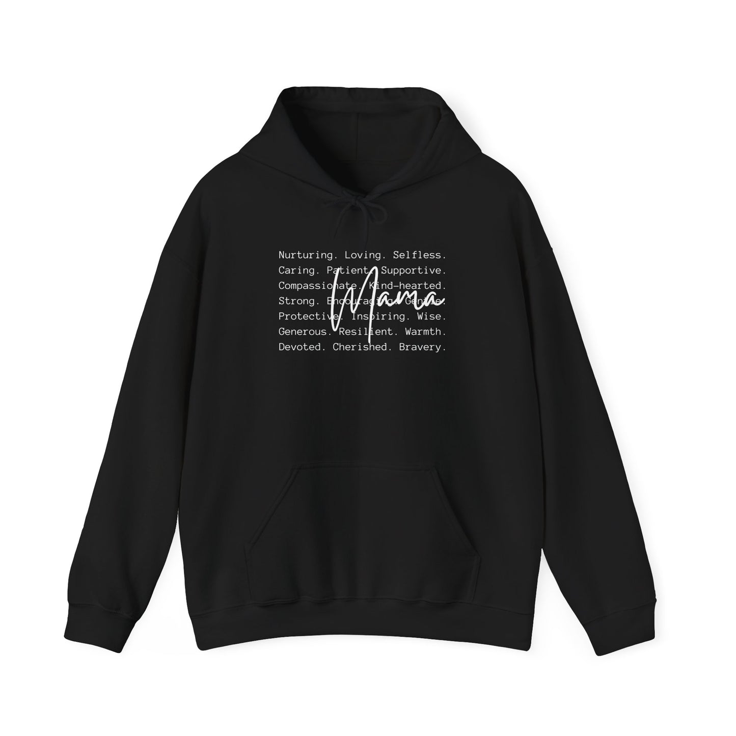 Mama Love Heavy Blend Hoodie - Nurturing, Supportive, and Cherished