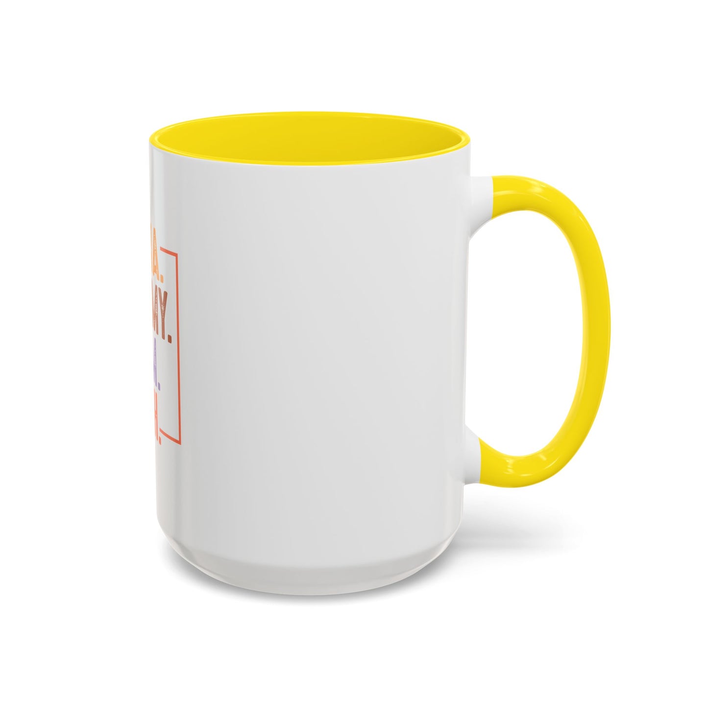 Fun Mama Coffee Mug - Perfect Gift for Moms - 11/15oz Accent Mug with 'Mama, Mommy, Mom, Bruh' Design