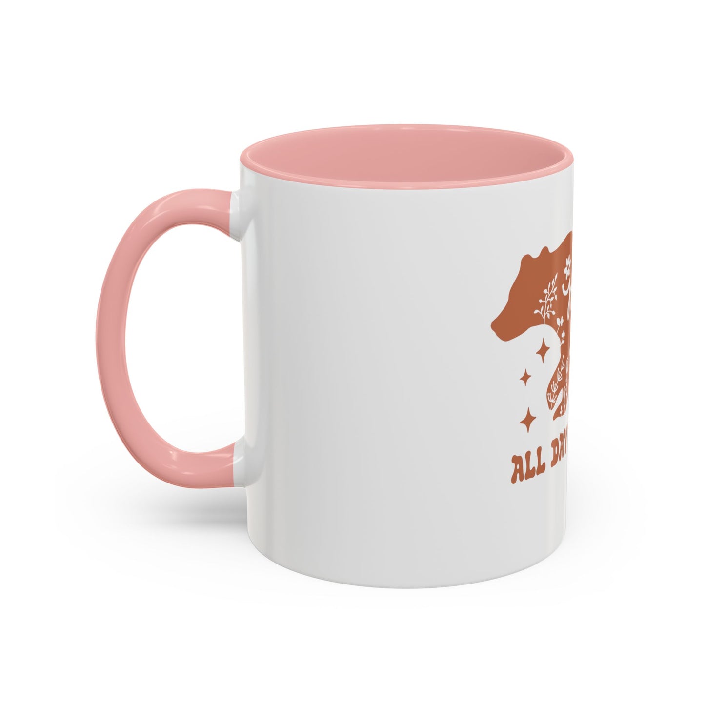 Mama Bear Accent Coffee Mug - All Day Everyday - Perfect Gift for Moms