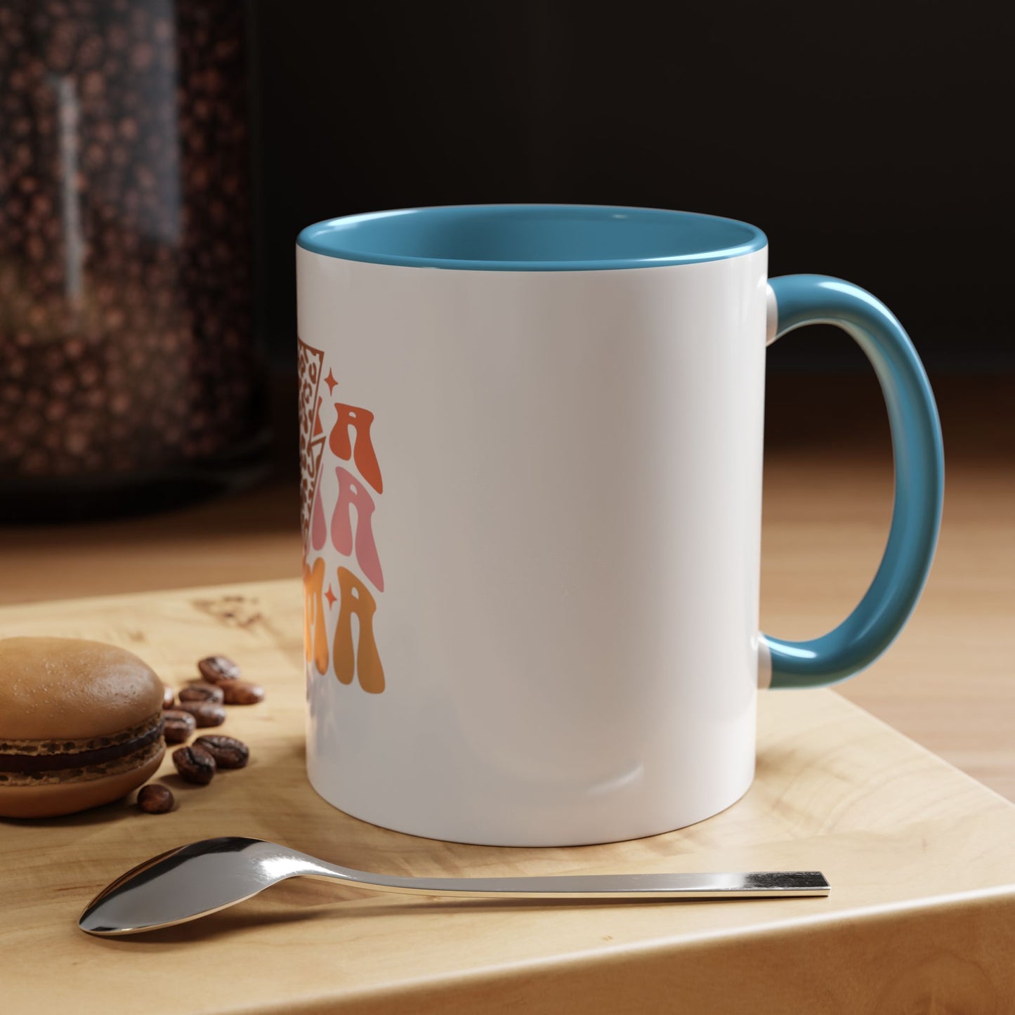 Retro Lightning Mama Coffee Mug - 11 & 15oz Ceramic Cup for Moms