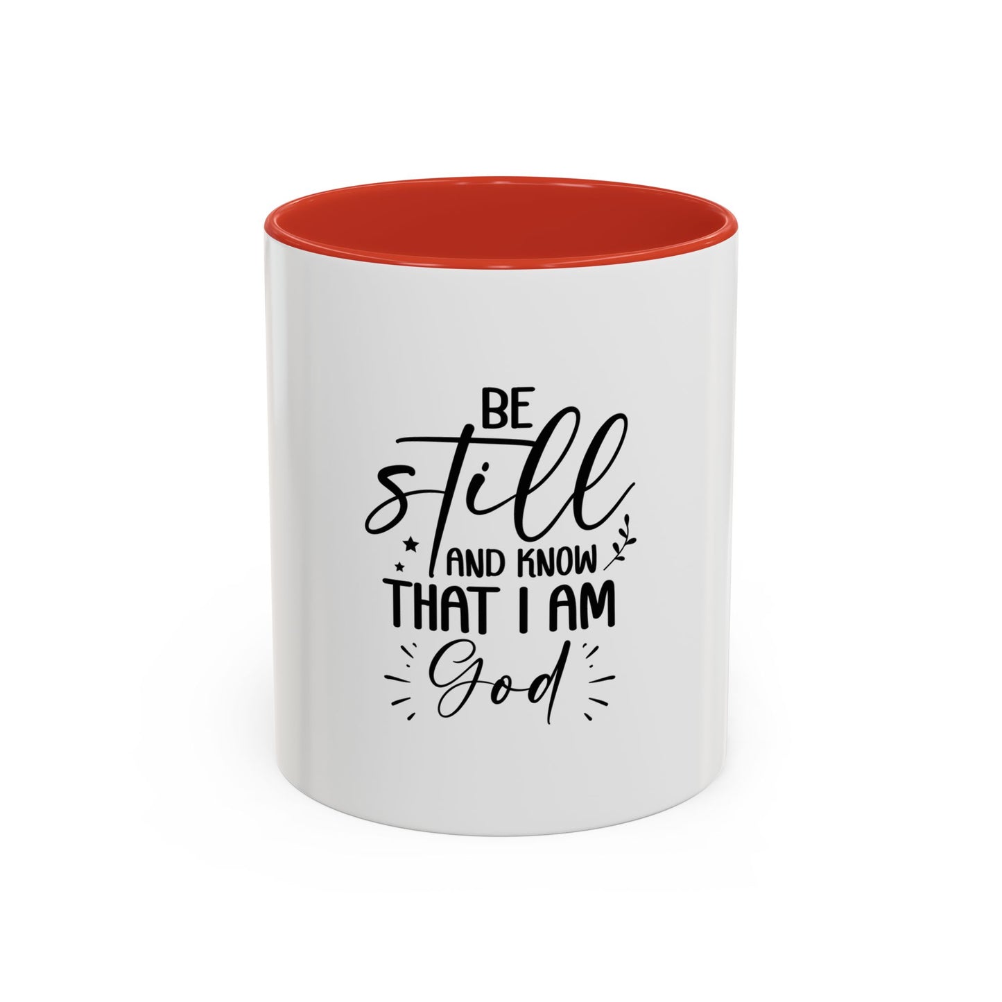 Faith-Inspired Accent Coffee Mug - Perfect for Spiritual Gifts, Daily Inspiration, Home Décor, Morning Coffee, Church Events