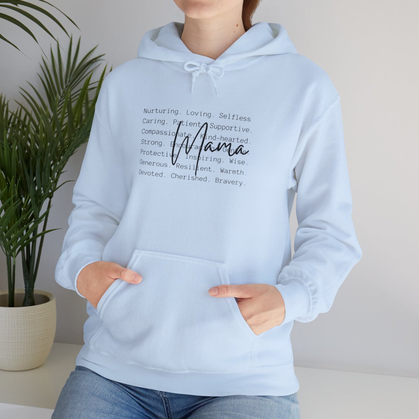 Mama Motivational Unisex Heavy Blend Hoodie