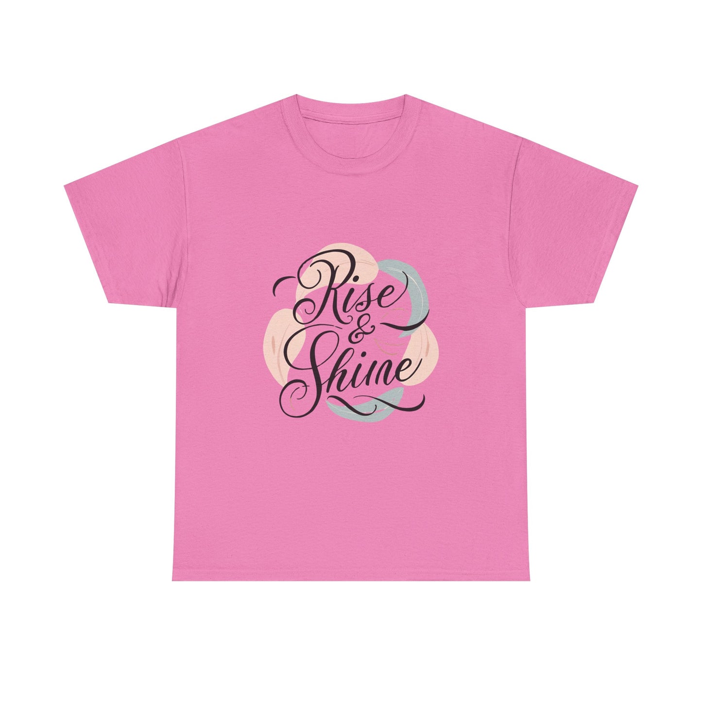 Inspirational 'Rise & Shine' Unisex Heavy Cotton Tee
