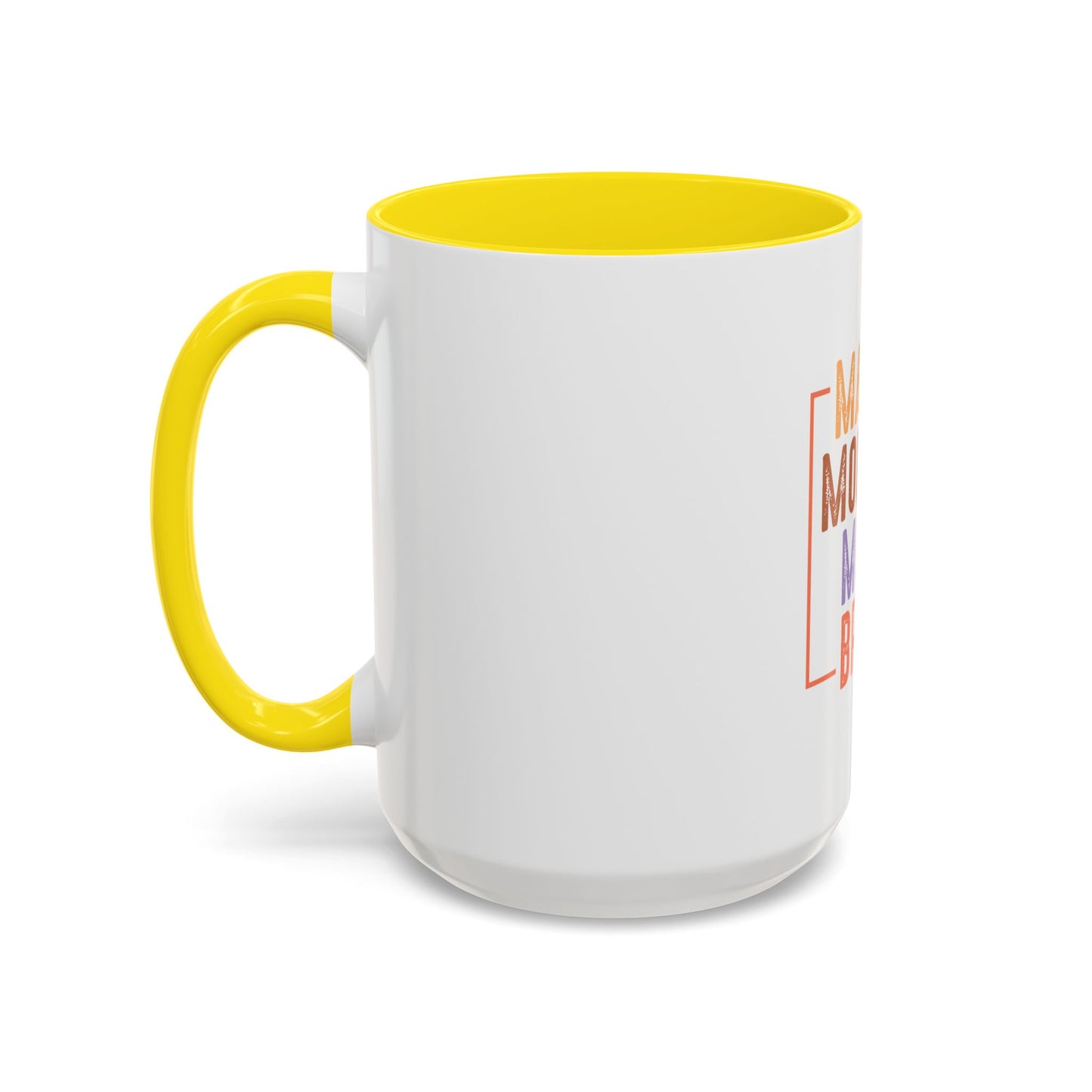 Fun Mama Coffee Mug - Perfect Gift for Moms - 11/15oz Accent Mug with 'Mama, Mommy, Mom, Bruh' Design