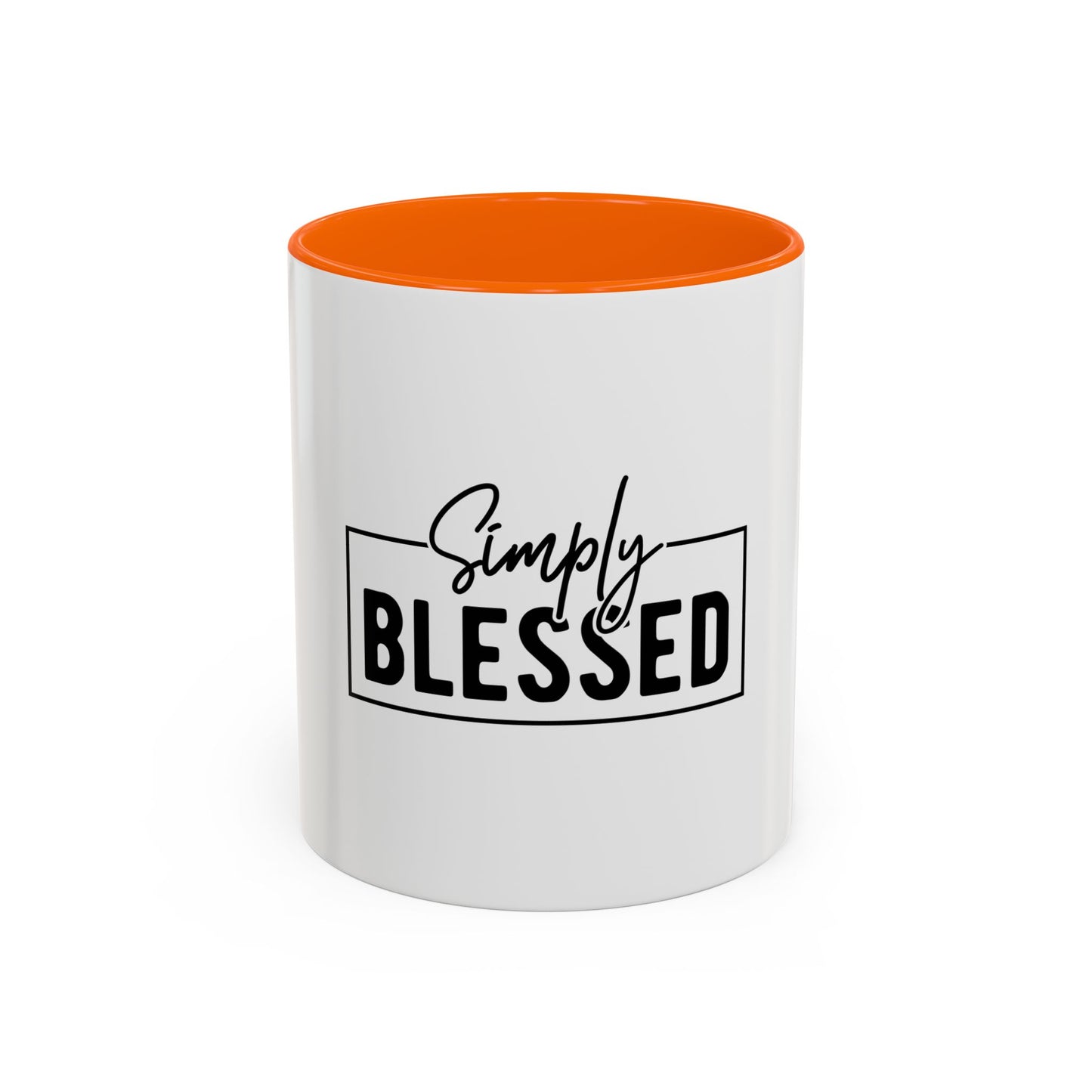 Simply Blessed Coffee Mug | Inspirational Gift, Motivational Mug, Home Decor, Office Coffee Cup, Holiday Gift