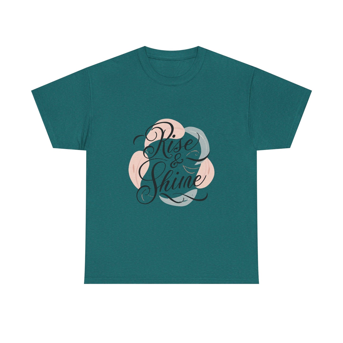Inspirational 'Rise & Shine' Unisex Heavy Cotton Tee