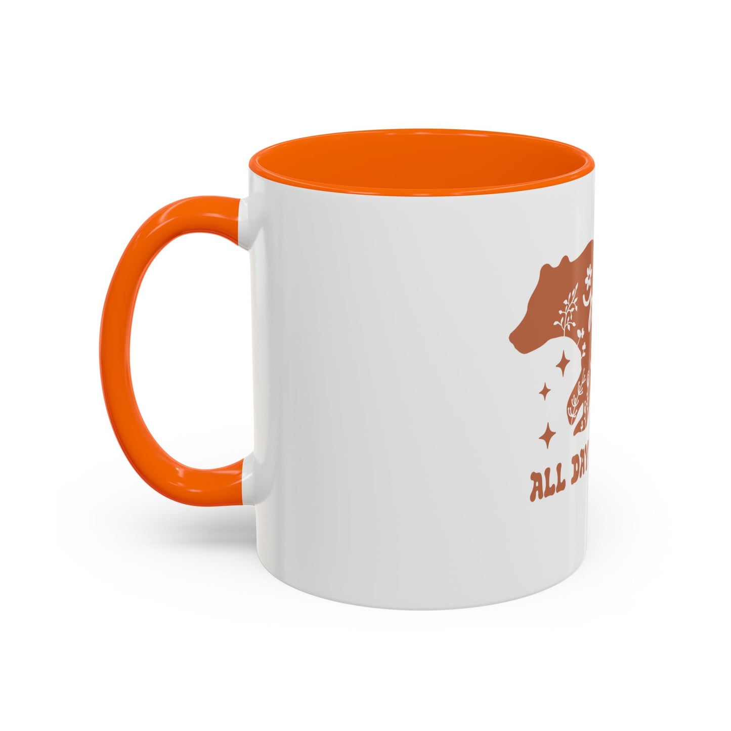 Mama Bear Accent Coffee Mug - All Day Everyday - Perfect Gift for Moms