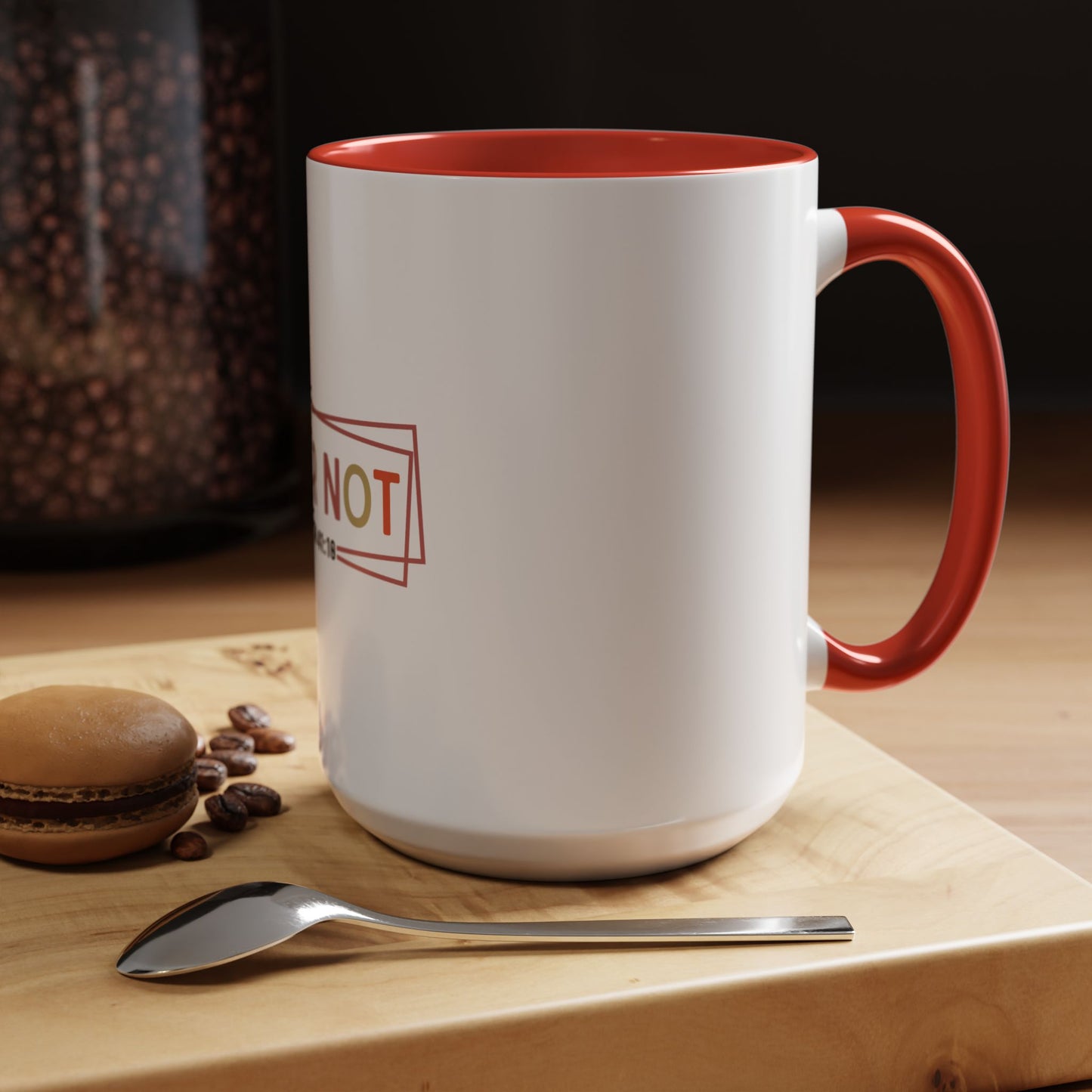 Inspirational Coffee Mug - Fear Not Isaiah 41:10, Motivational Gift, Christian Decor, Office Mug, Faith-Based Kitchenware