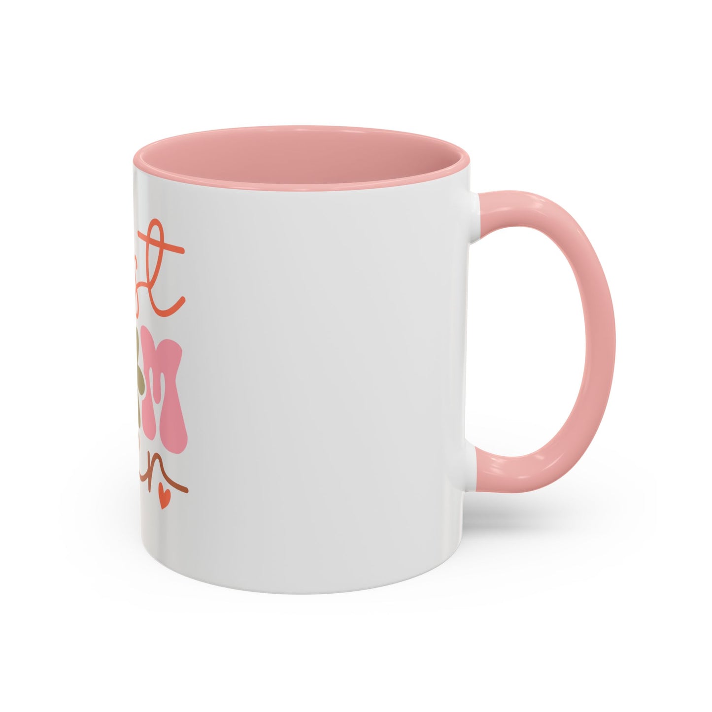 Best Mom Ever Accent Coffee Mug - Perfect Gift for Mother's Day, Birthdays & Celebrations