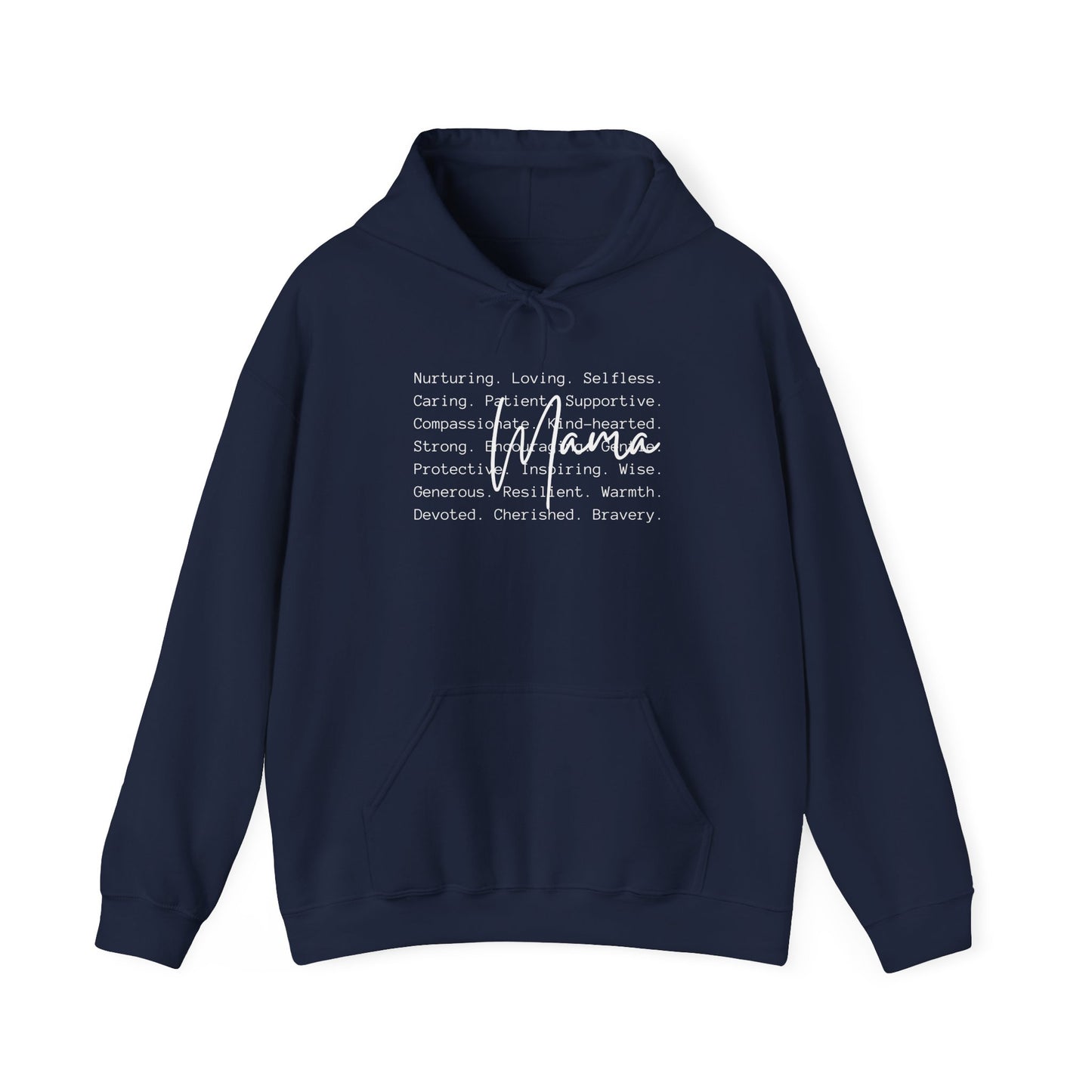 Mama Love Heavy Blend Hoodie - Nurturing, Supportive, and Cherished