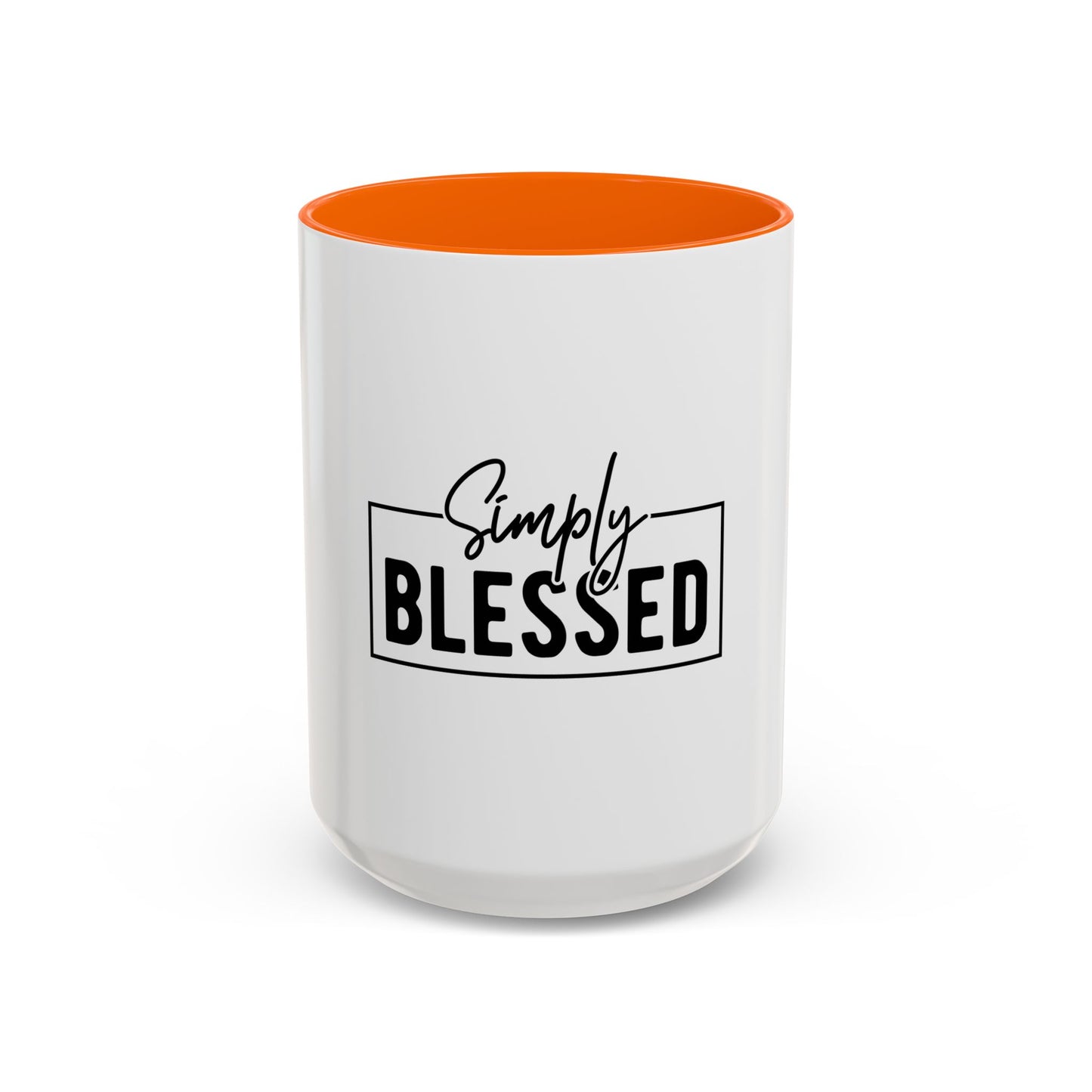 Simply Blessed Coffee Mug | Inspirational Gift, Motivational Mug, Home Decor, Office Coffee Cup, Holiday Gift
