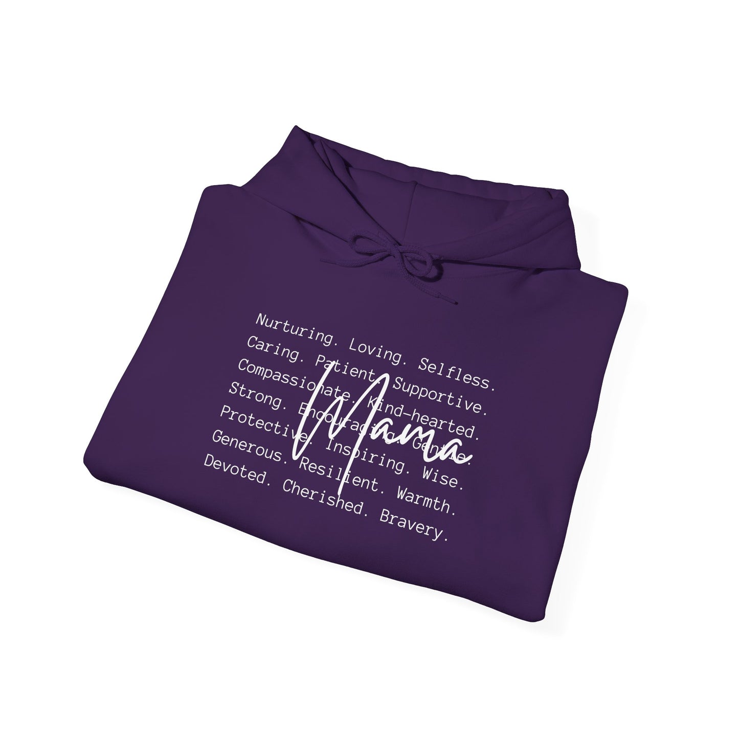 Mama Love Heavy Blend Hoodie - Nurturing, Supportive, and Cherished