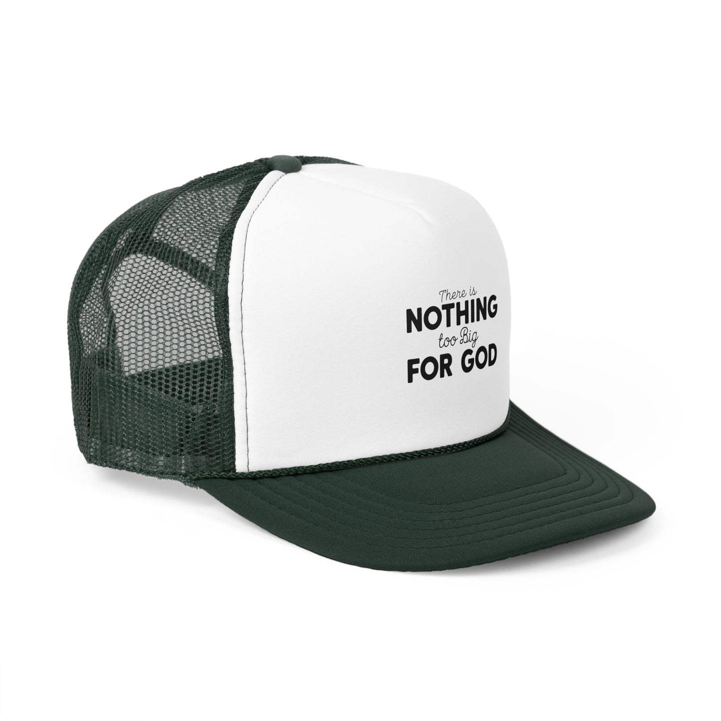 Inspirational Trucker Cap, Faith Hat, Religious Gift, Christian Accessories, Outdoor Headwear, Fun Apparel