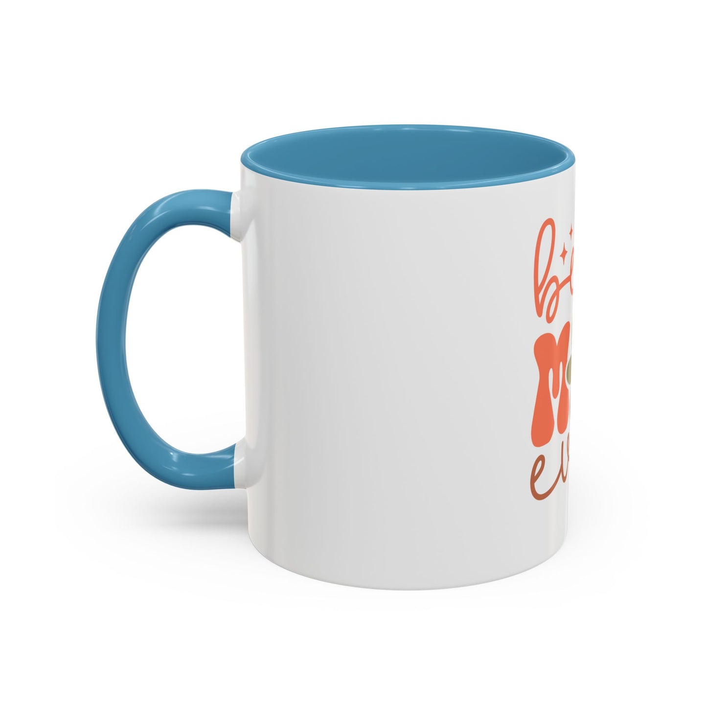 Best Mom Ever Accent Coffee Mug - Perfect Gift for Mother's Day, Birthdays & Celebrations
