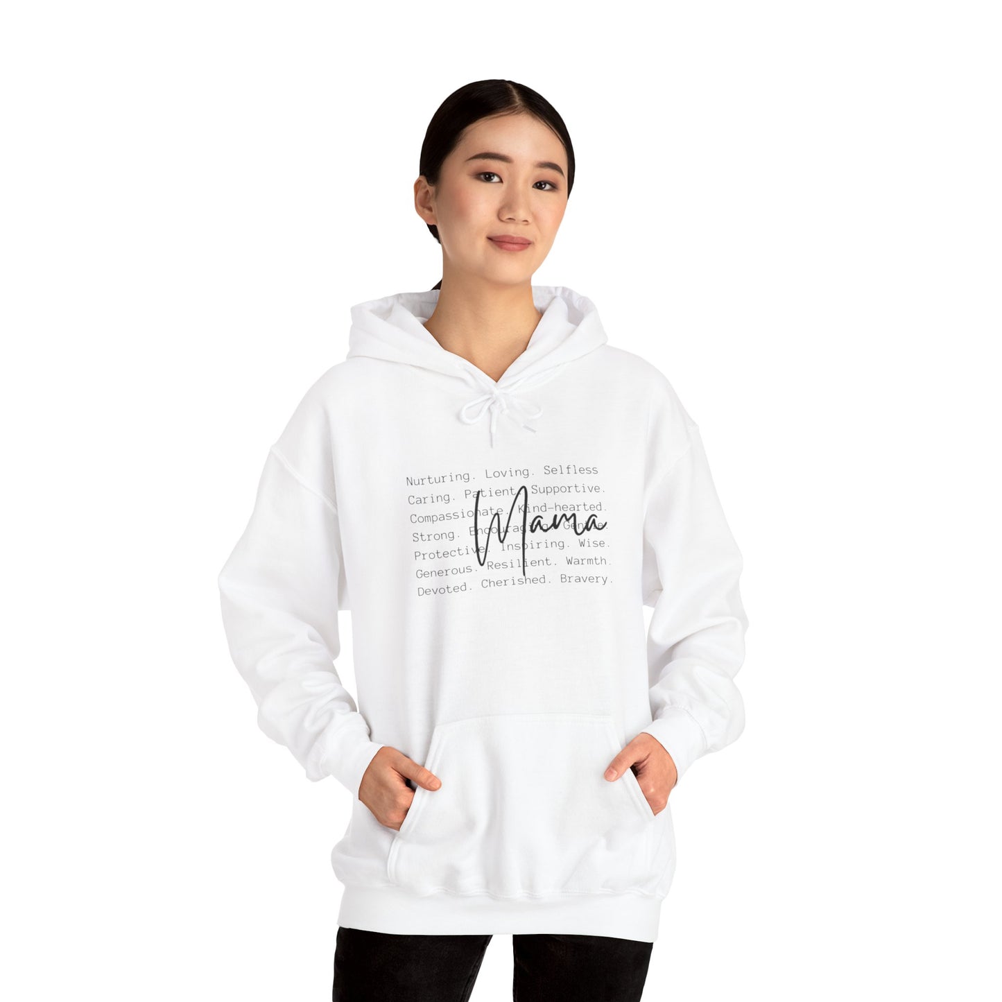 Mama Motivational Unisex Heavy Blend Hoodie