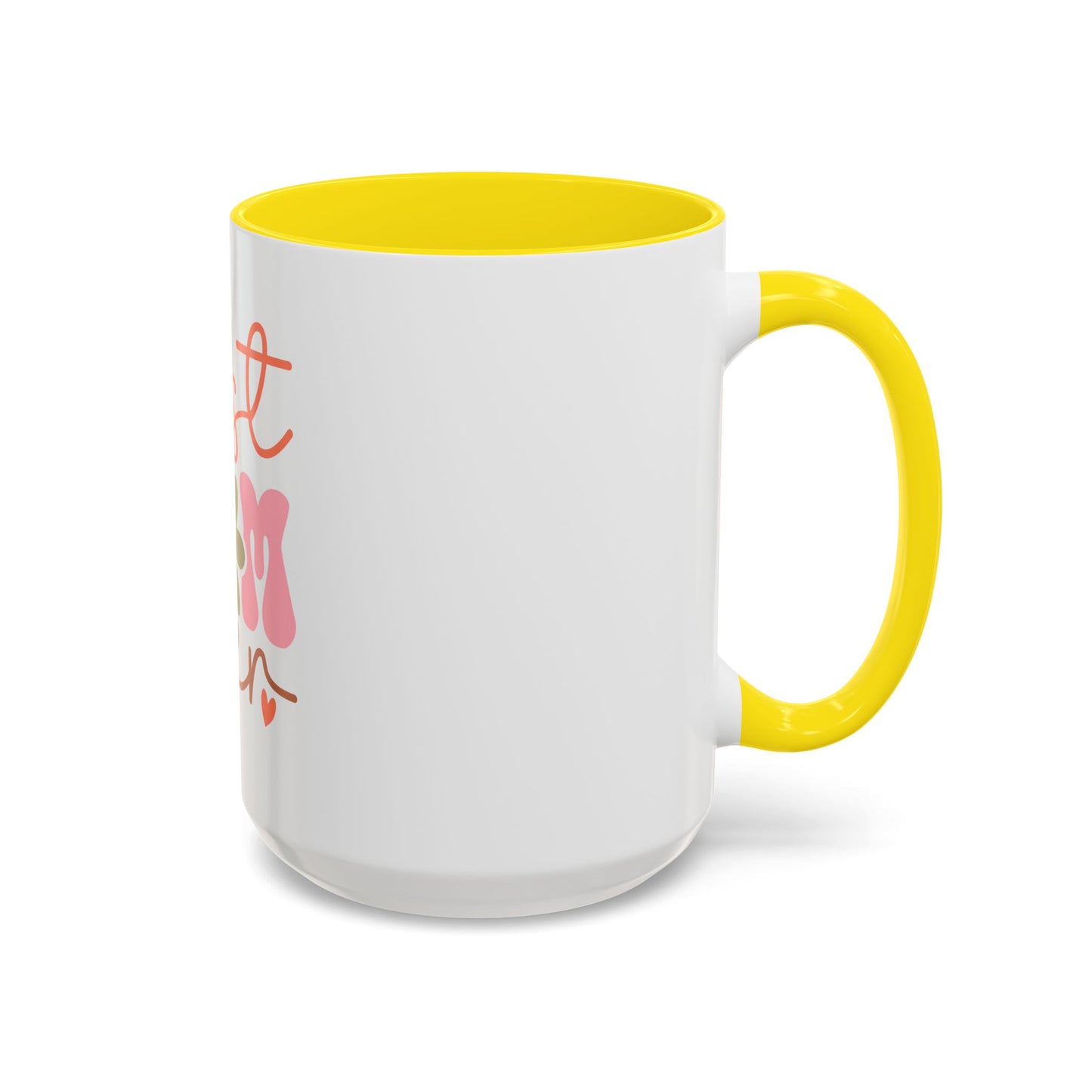 Best Mom Ever Accent Coffee Mug - Perfect Gift for Mother's Day, Birthdays & Celebrations