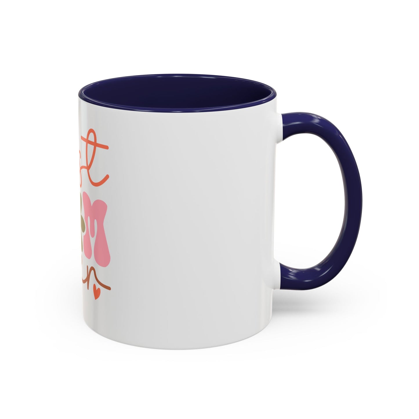 Best Mom Ever Accent Coffee Mug - Perfect Gift for Mother's Day, Birthdays & Celebrations