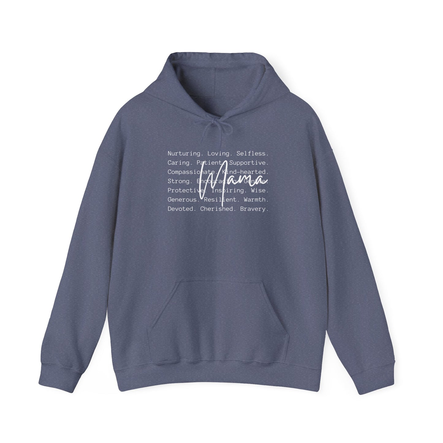 Mama Love Heavy Blend Hoodie - Nurturing, Supportive, and Cherished
