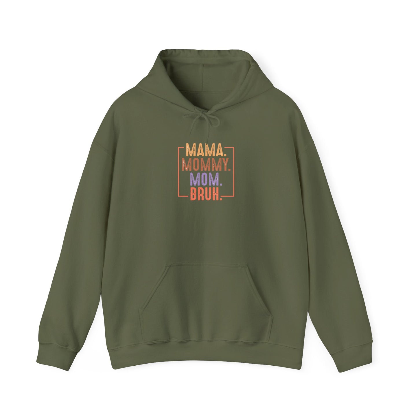 Mama Mommy Mom Bruh Unisex Heavy Blend Hoodie