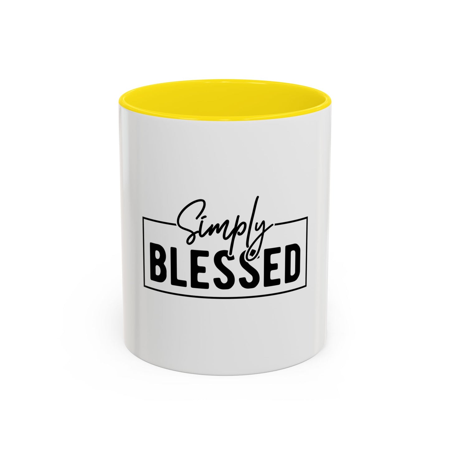 Simply Blessed Coffee Mug | Inspirational Gift, Motivational Mug, Home Decor, Office Coffee Cup, Holiday Gift