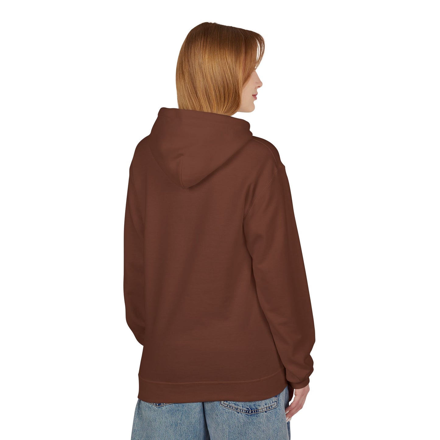 Comfortable Unisex Fleece Hoodie - "Not Perfect, Just Human" | Casual Wear, Gifting, Self-Care, Cozy Apparel, Everyday Essentials