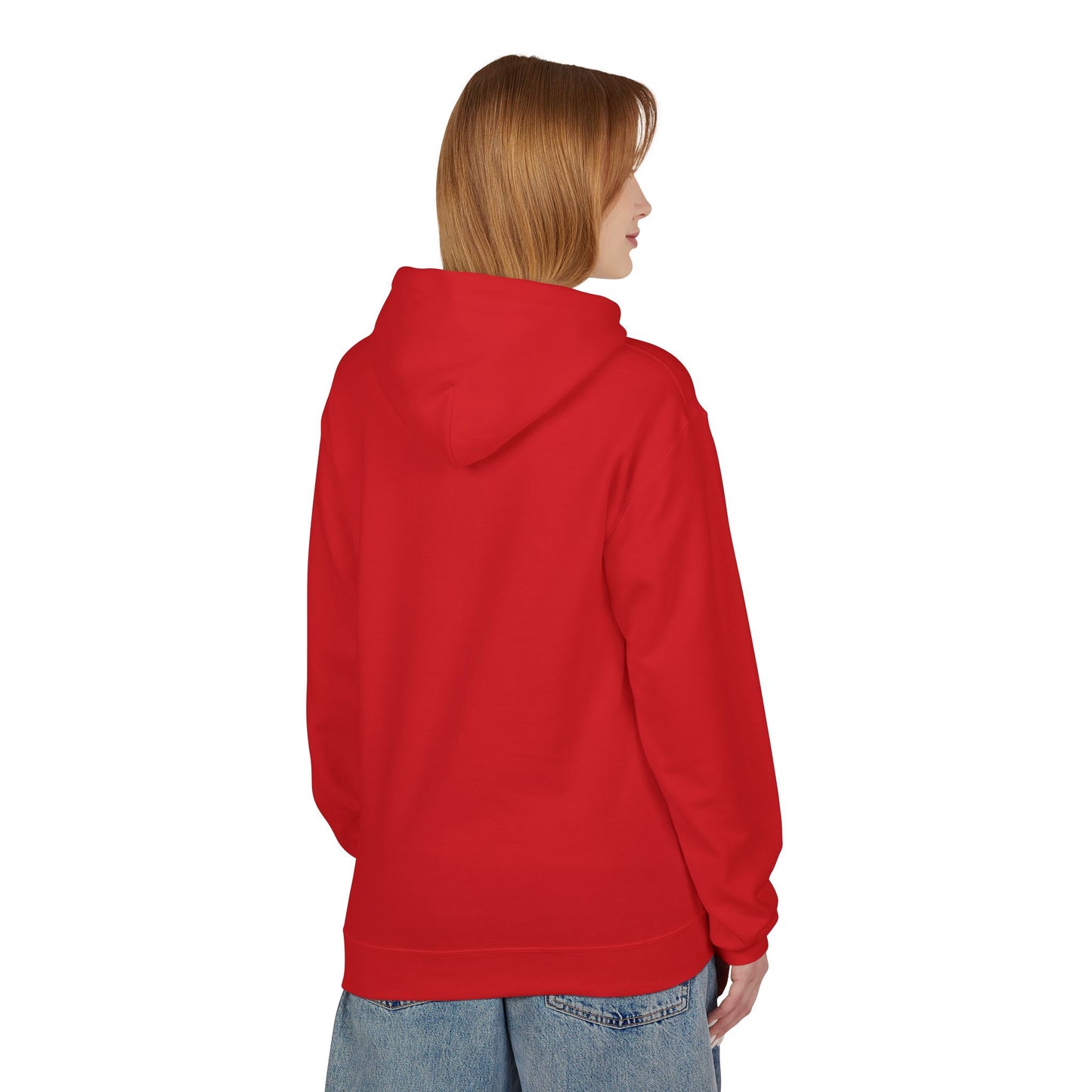 Comfortable Unisex Fleece Hoodie - "Not Perfect, Just Human" | Casual Wear, Gifting, Self-Care, Cozy Apparel, Everyday Essentials
