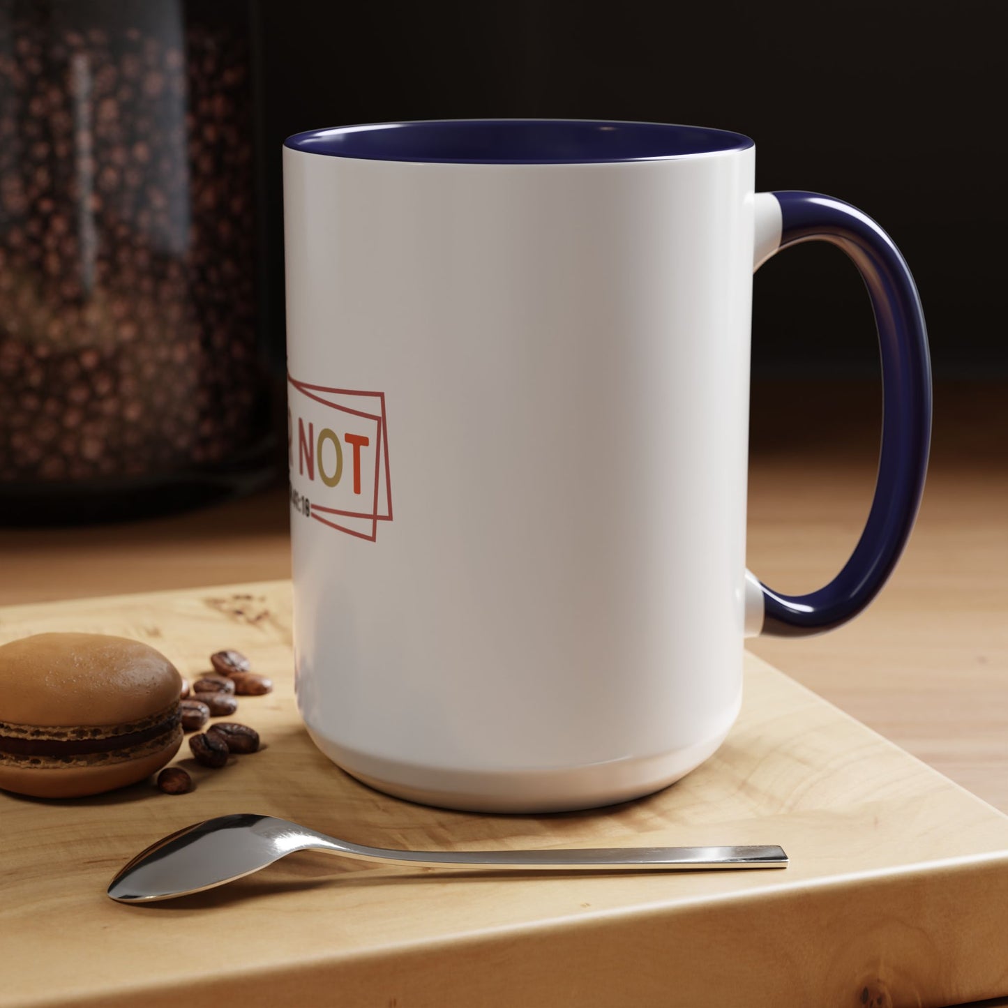 Inspirational Coffee Mug - Fear Not Isaiah 41:10, Motivational Gift, Christian Decor, Office Mug, Faith-Based Kitchenware