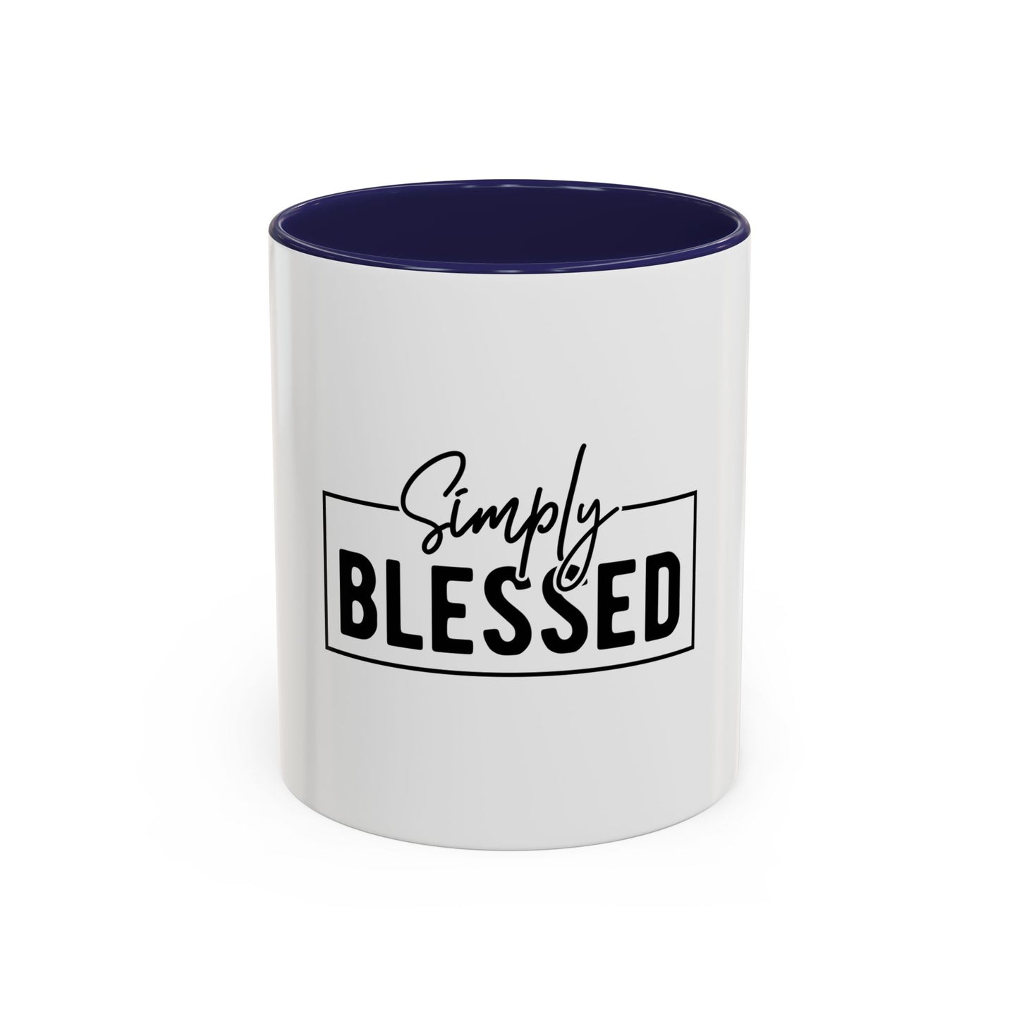 Simply Blessed Coffee Mug | Inspirational Gift, Motivational Mug, Home Decor, Office Coffee Cup, Holiday Gift