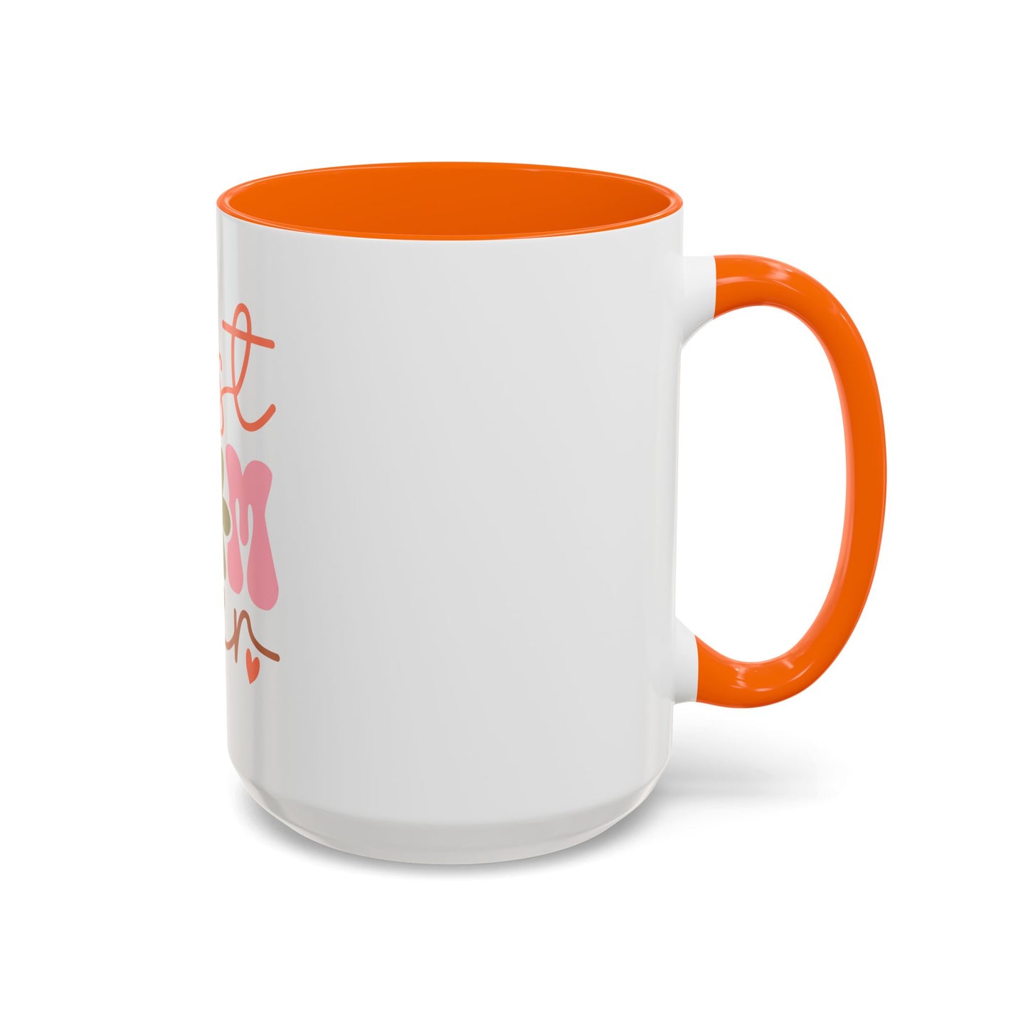Best Mom Ever Accent Coffee Mug - Perfect Gift for Mother's Day, Birthdays & Celebrations