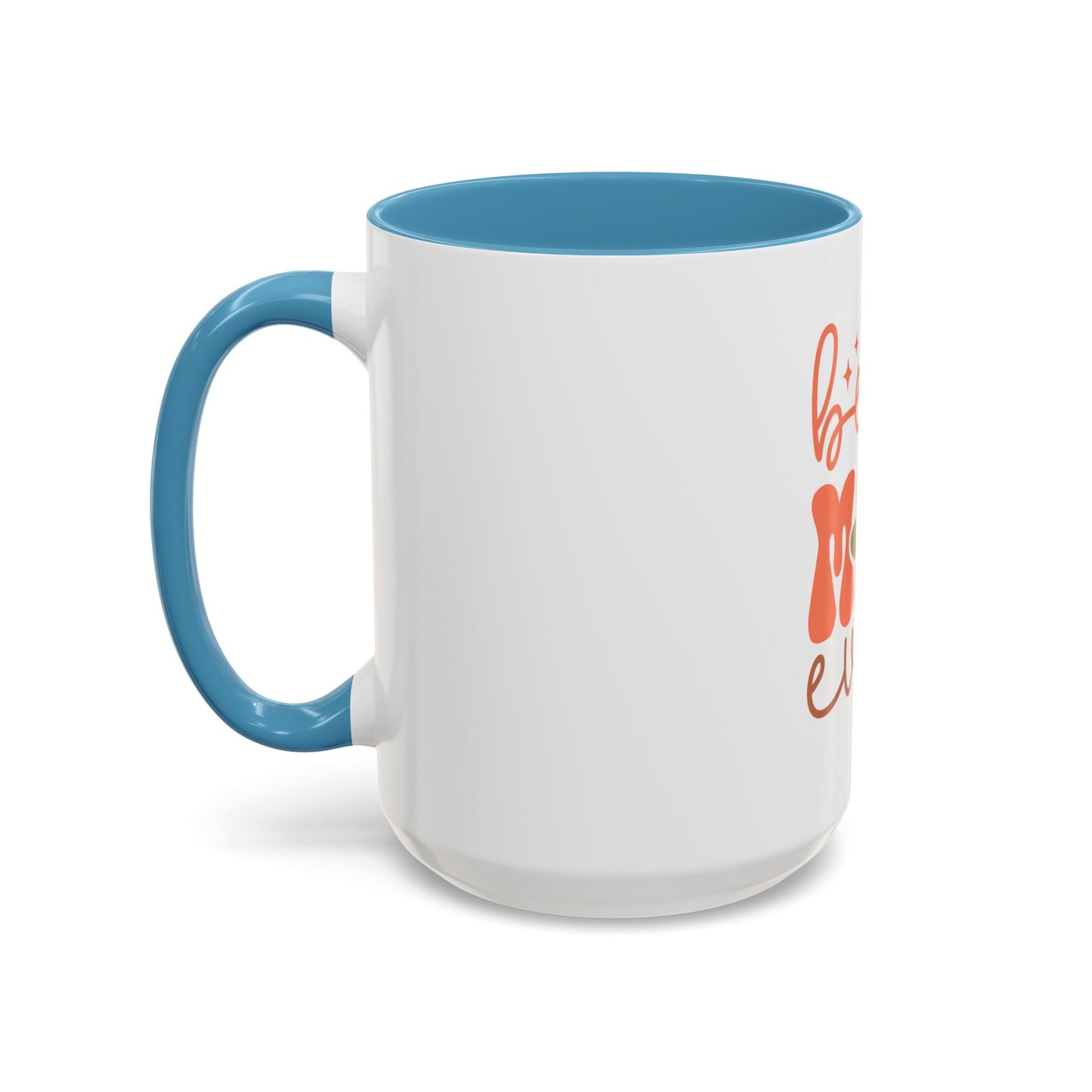 Best Mom Ever Accent Coffee Mug - Perfect Gift for Mother's Day, Birthdays & Celebrations