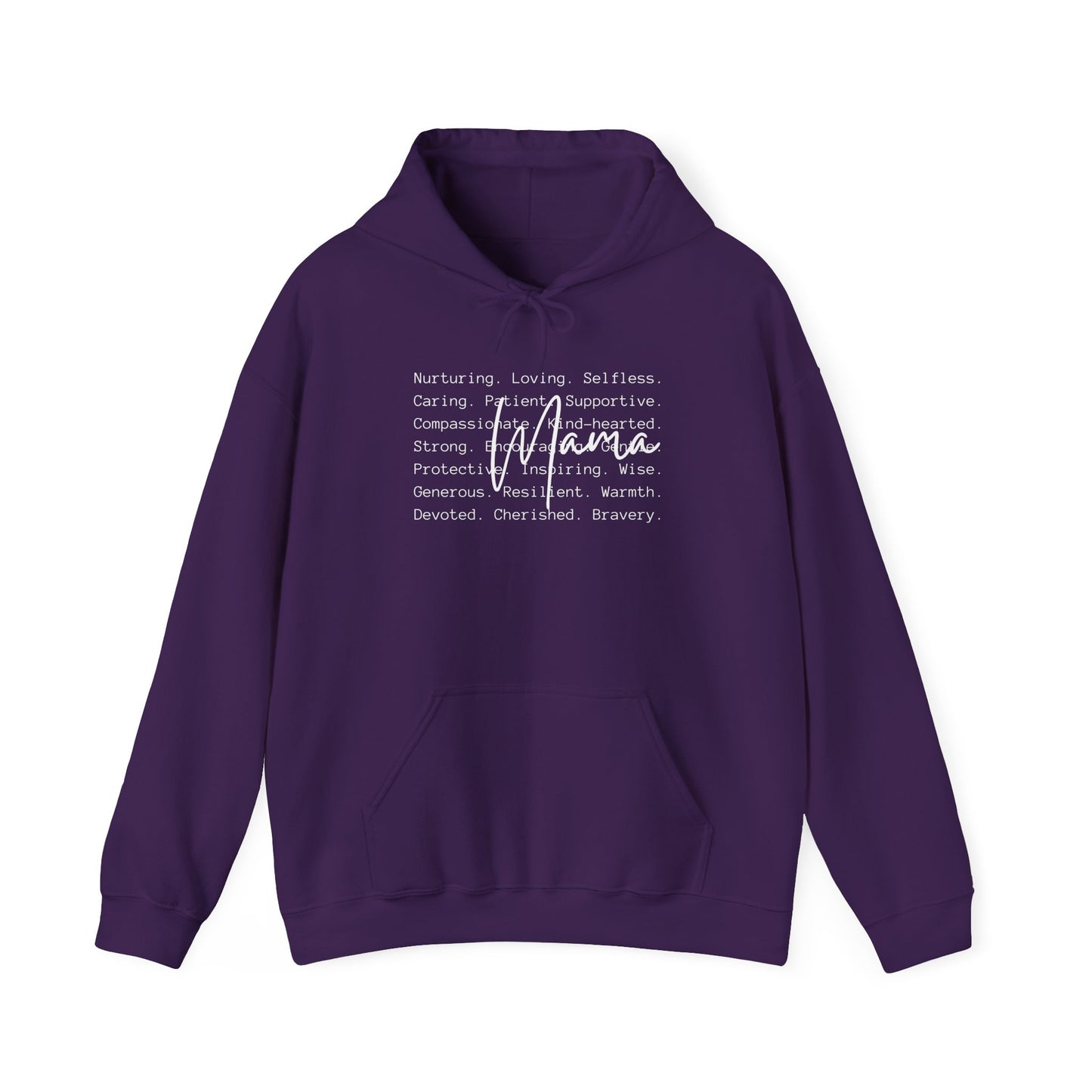 Mama Love Heavy Blend Hoodie - Nurturing, Supportive, and Cherished
