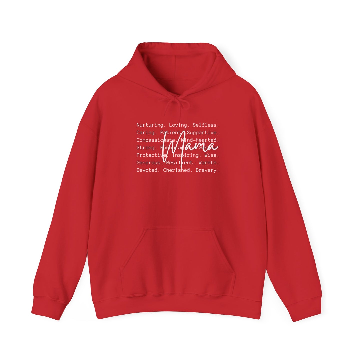 Mama Love Heavy Blend Hoodie - Nurturing, Supportive, and Cherished