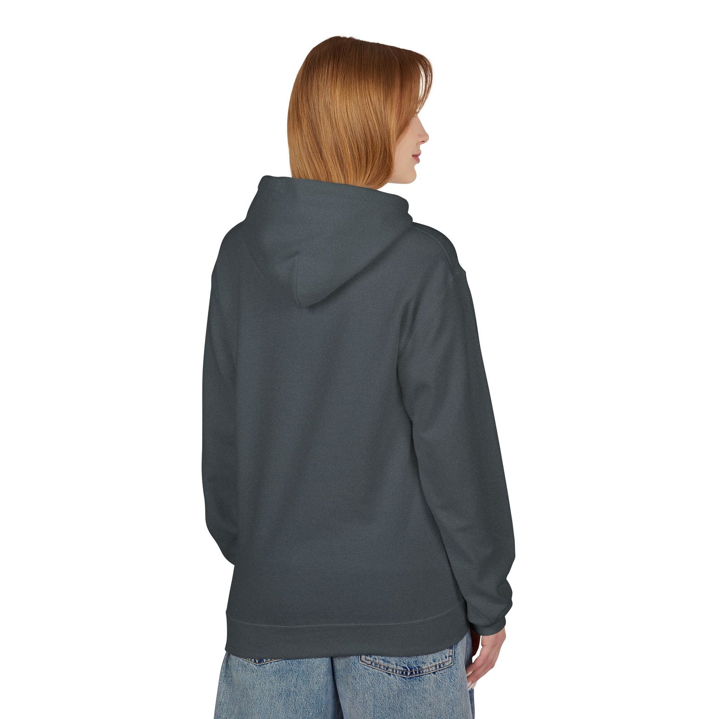 Comfortable Unisex Fleece Hoodie - "Not Perfect, Just Human" | Casual Wear, Gifting, Self-Care, Cozy Apparel, Everyday Essentials