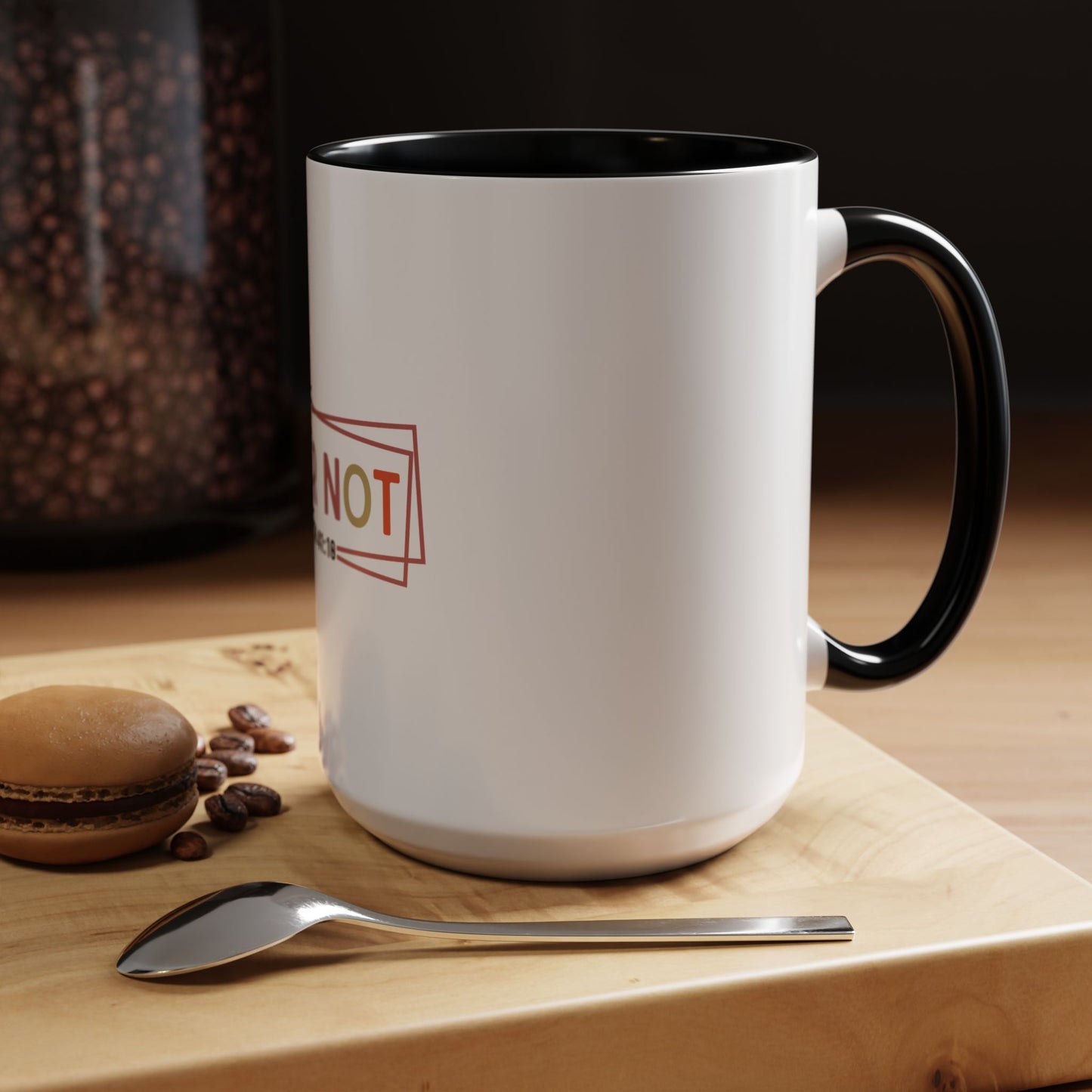 Inspirational Coffee Mug - Fear Not Isaiah 41:10, Motivational Gift, Christian Decor, Office Mug, Faith-Based Kitchenware