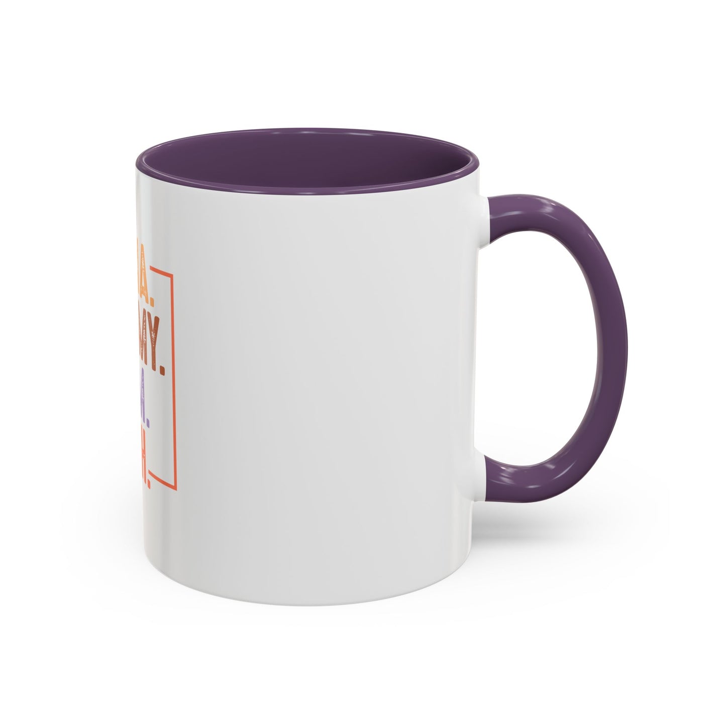 Fun Mama Coffee Mug - Perfect Gift for Moms - 11/15oz Accent Mug with 'Mama, Mommy, Mom, Bruh' Design