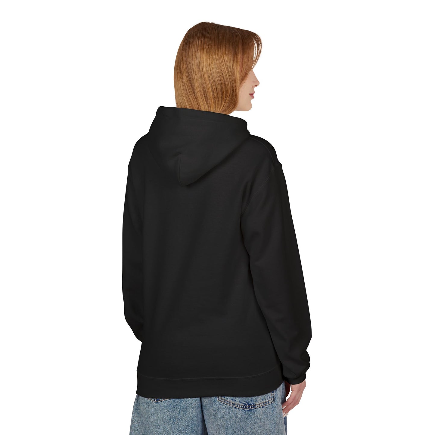 Comfortable Unisex Fleece Hoodie - "Not Perfect, Just Human" | Casual Wear, Gifting, Self-Care, Cozy Apparel, Everyday Essentials