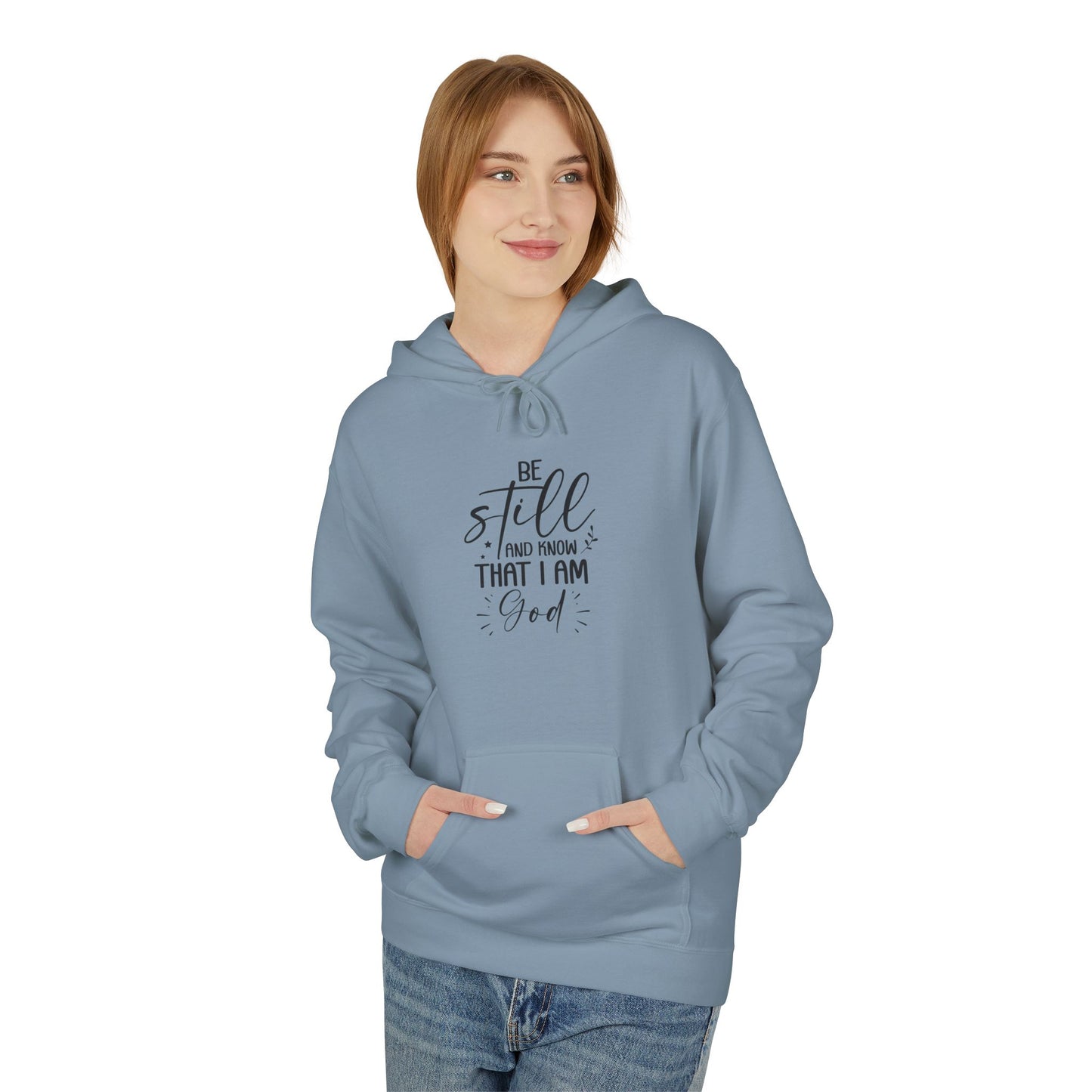 Inspirational Quote Hoodie, Cozy Fleece Pullover, Unisex Gift, Motivational Apparel, Casual Wear for All Occasions
